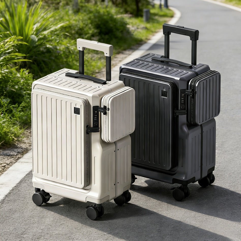 Front-opening 20-inch Carry-on Suitcase - Overture Gifts