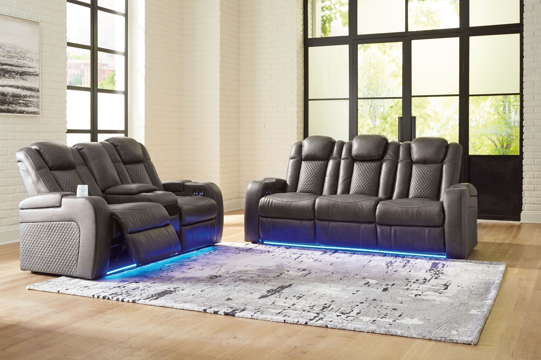 Fyne-dyme - Reclining Living Room Set - Overture Gifts