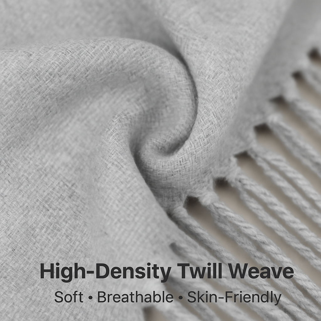 Mens Womens Oversize Cashmere Wool Shawl Wraps Blanket Winter Solid Scarf Soft Pashmina 79" X 28"