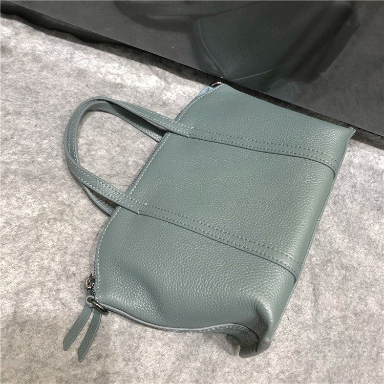 Genuine leather bag cowhide shoulder tote purse - Overture Gifts