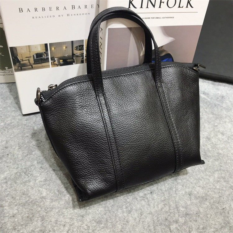Genuine leather bag cowhide shoulder tote purse - Overture Gifts