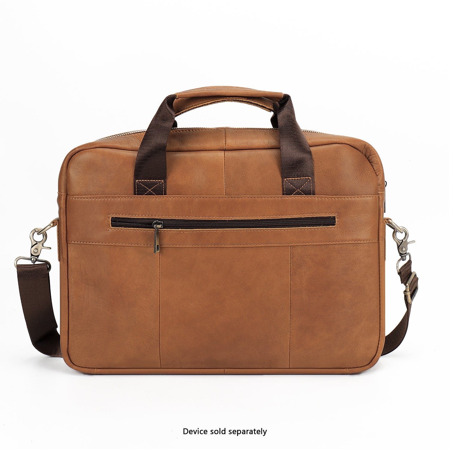 Genuine Leather Business Bag Briefcase - Laptops up to 16-inch - Overture Gifts