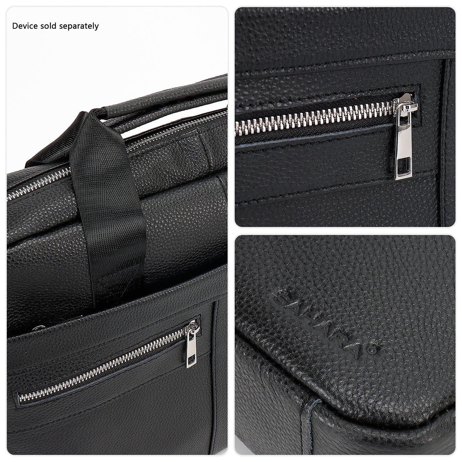 Genuine Leather Business Bag Briefcase - Laptops up to 16-inch - Overture Gifts