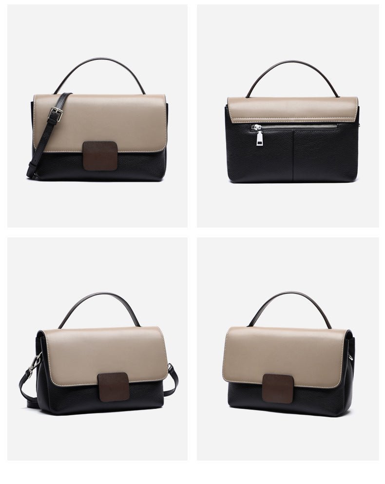 Genuine leather crossbody bag women shoulder handbag tote bag - Overture Gifts