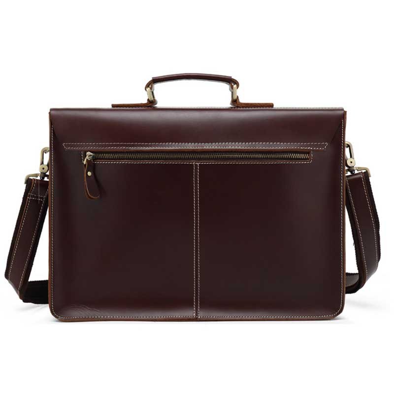 Genuine Leather Messenger Bag - Overture Gifts
