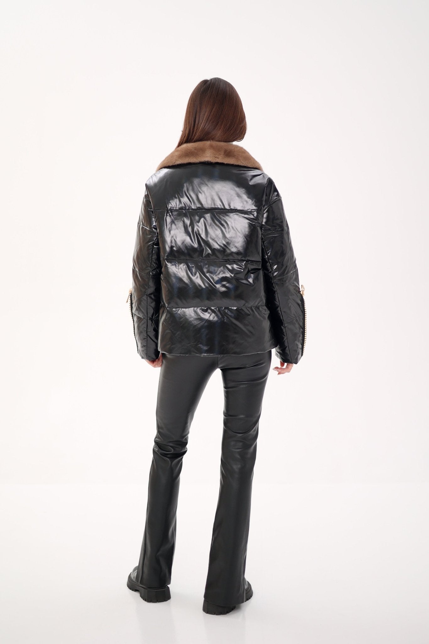 Genuine Mink Fur Down Fill Jacket - Overture Gifts