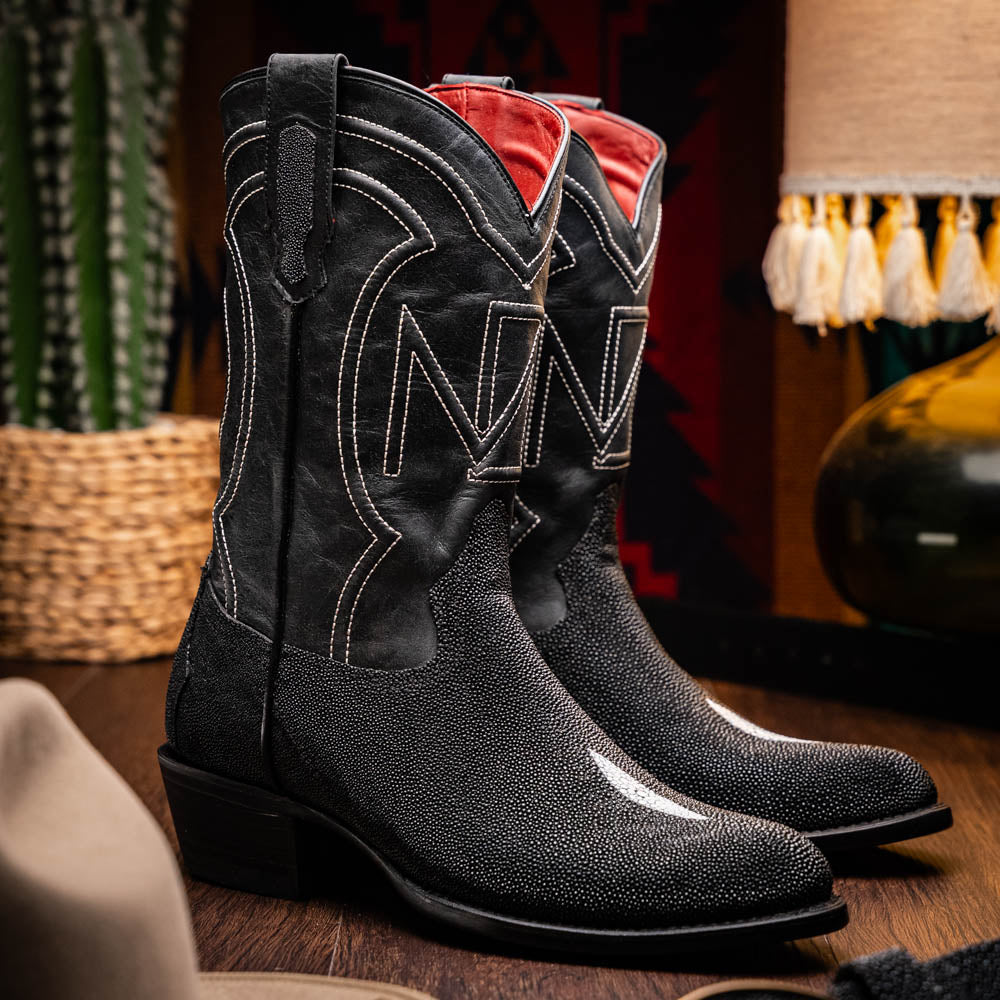 Georgia Black Boots