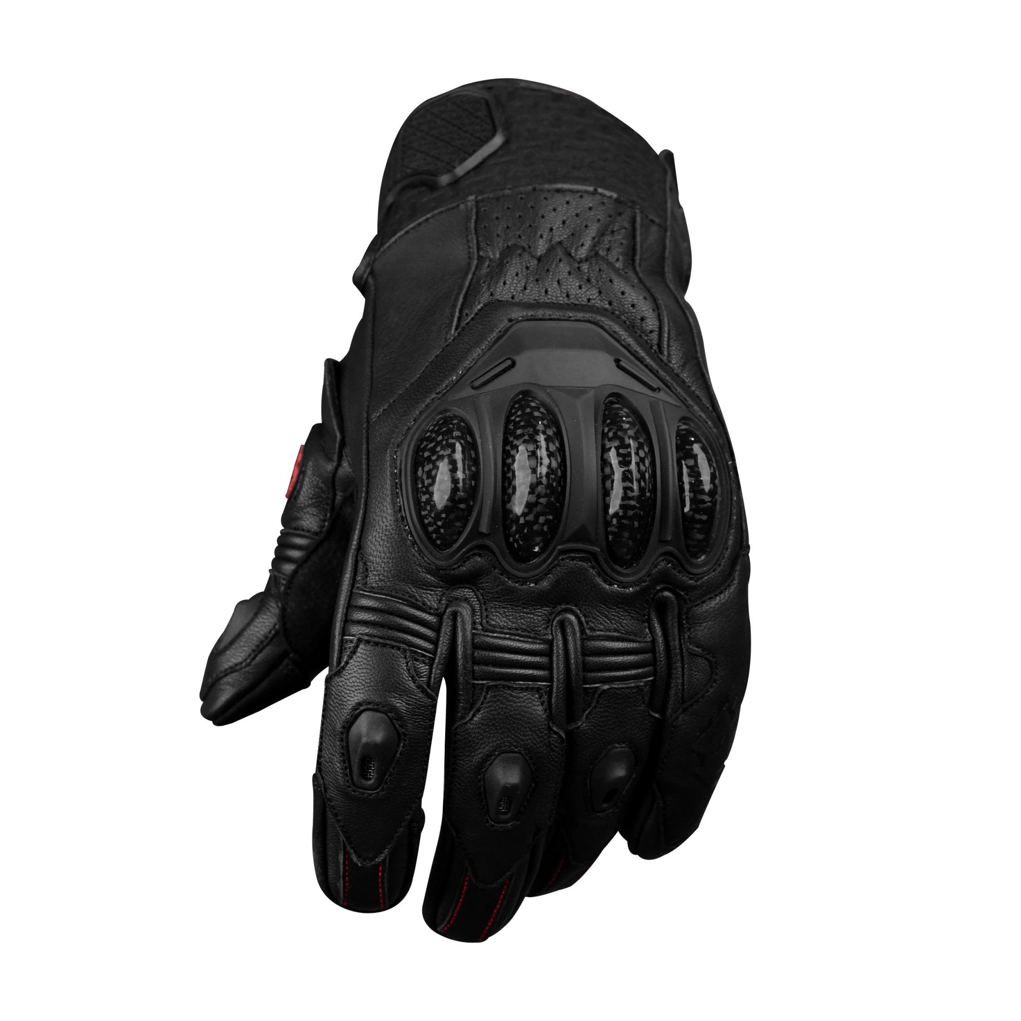 Gladiator Motorcycle Gloves | Genuine Leather | Reinforced Knuckle Protection - Overture Gifts