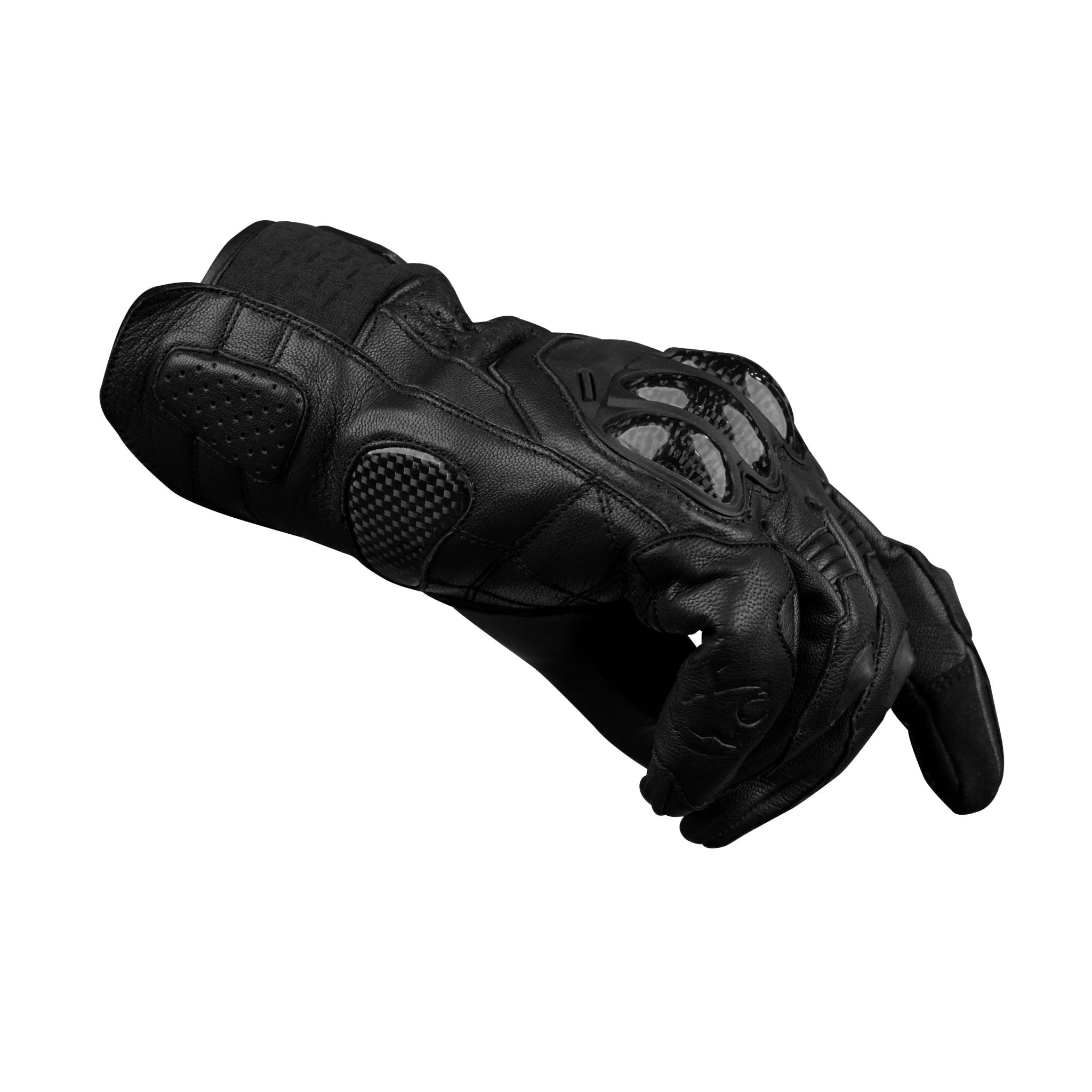 Gladiator Motorcycle Gloves | Genuine Leather | Reinforced Knuckle Protection - Overture Gifts