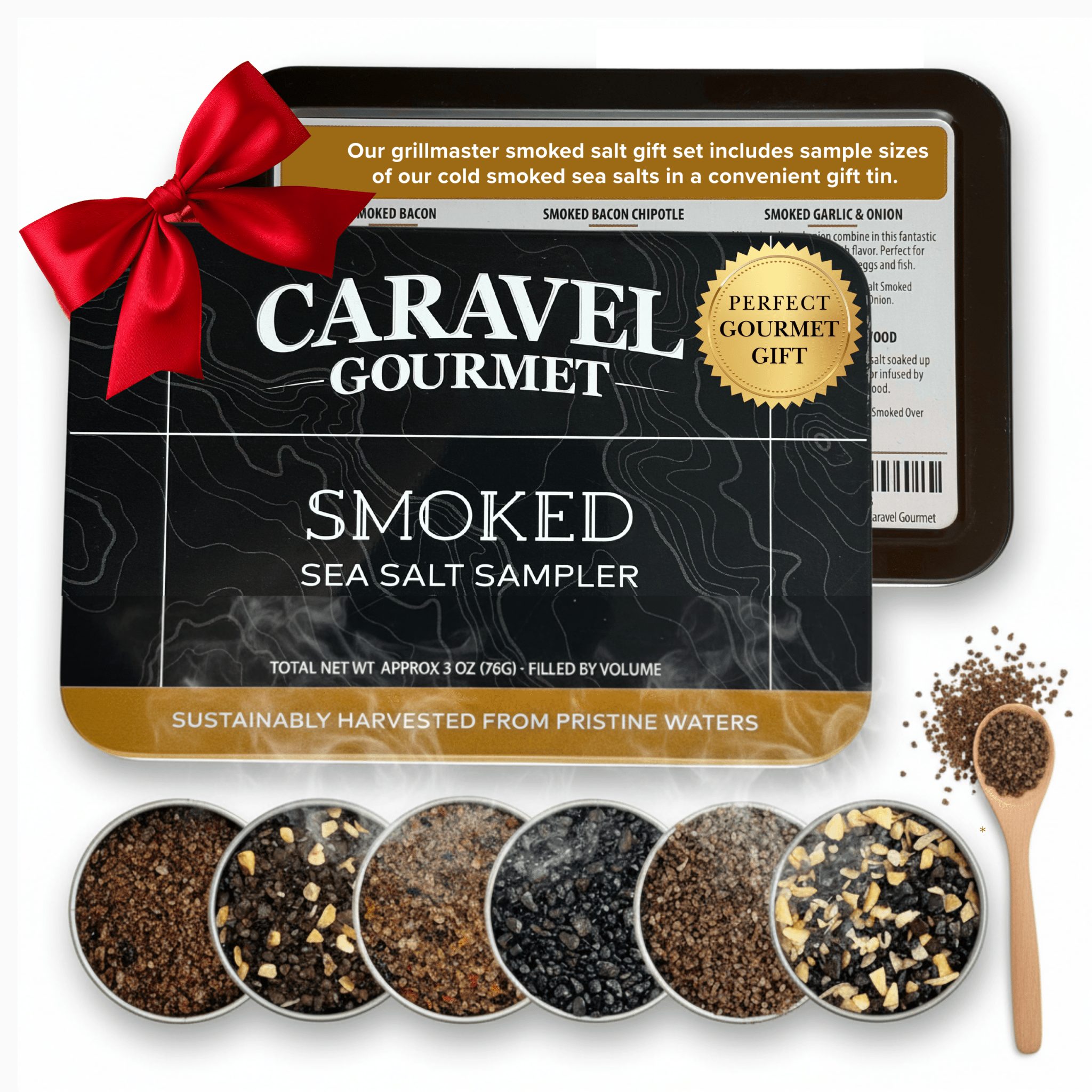 Gourmet Smoked Sea Salt Sampler - Overture Gifts