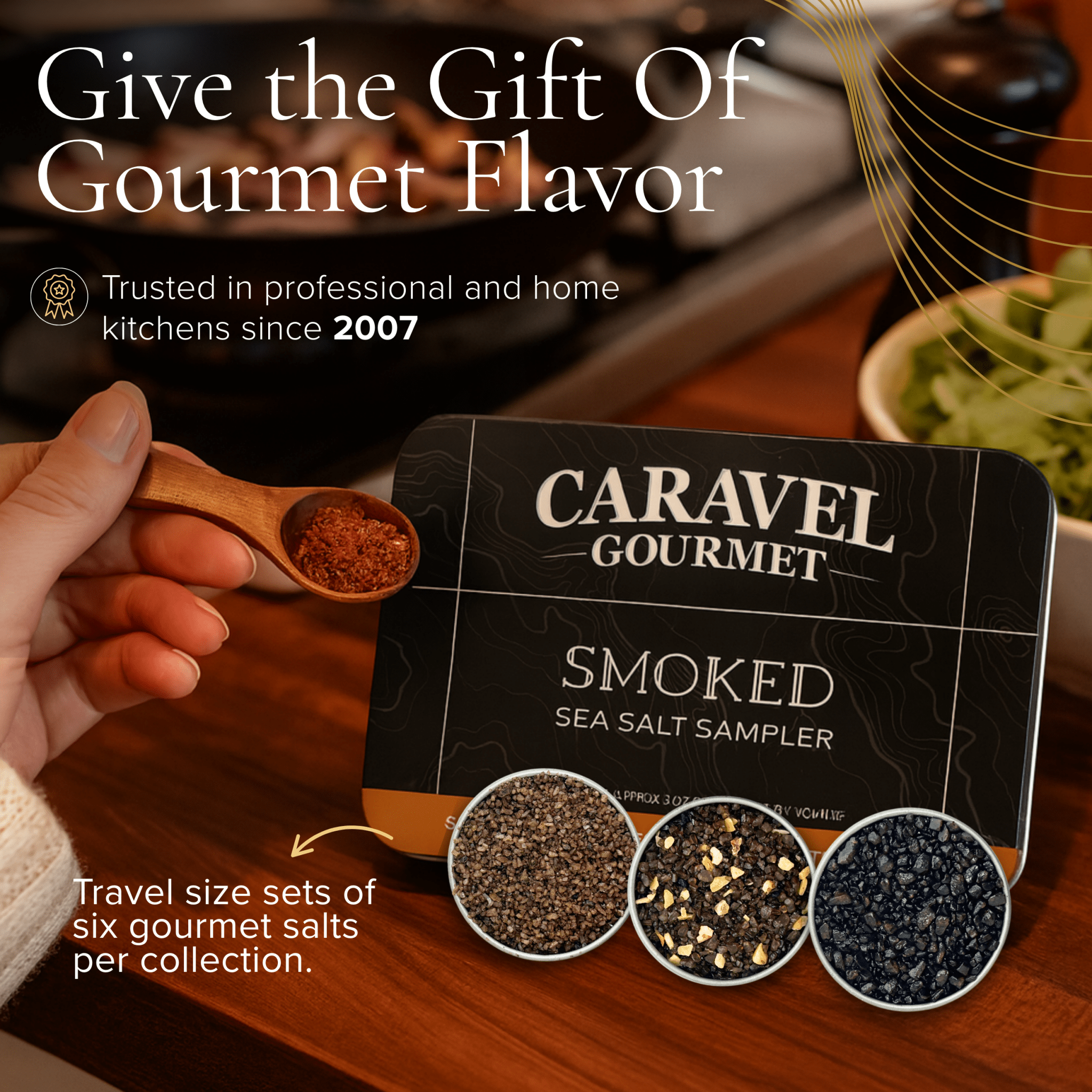 Gourmet Smoked Sea Salt Sampler - Overture Gifts