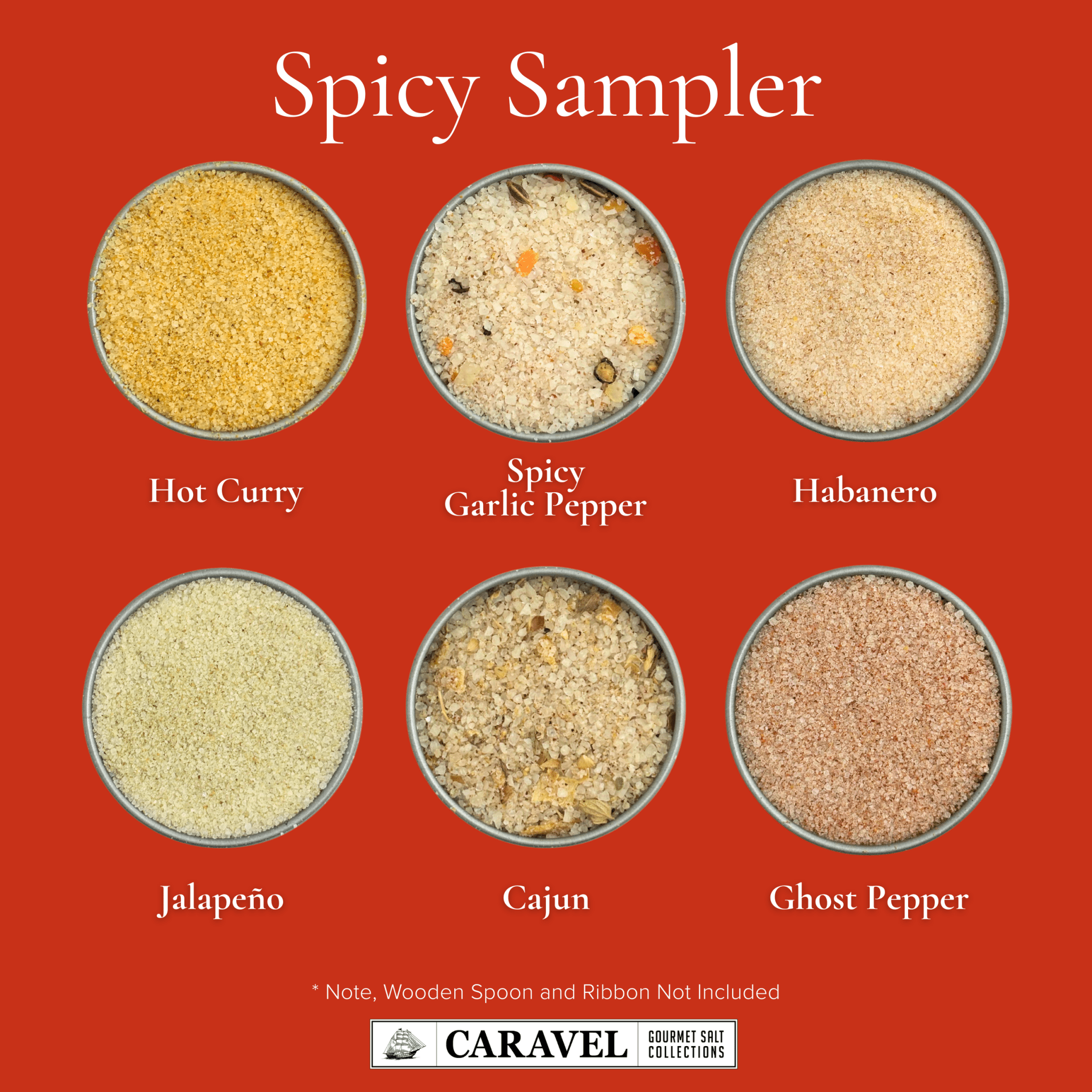 Gourmet Spicy Sea Salt Sampler - Overture Gifts