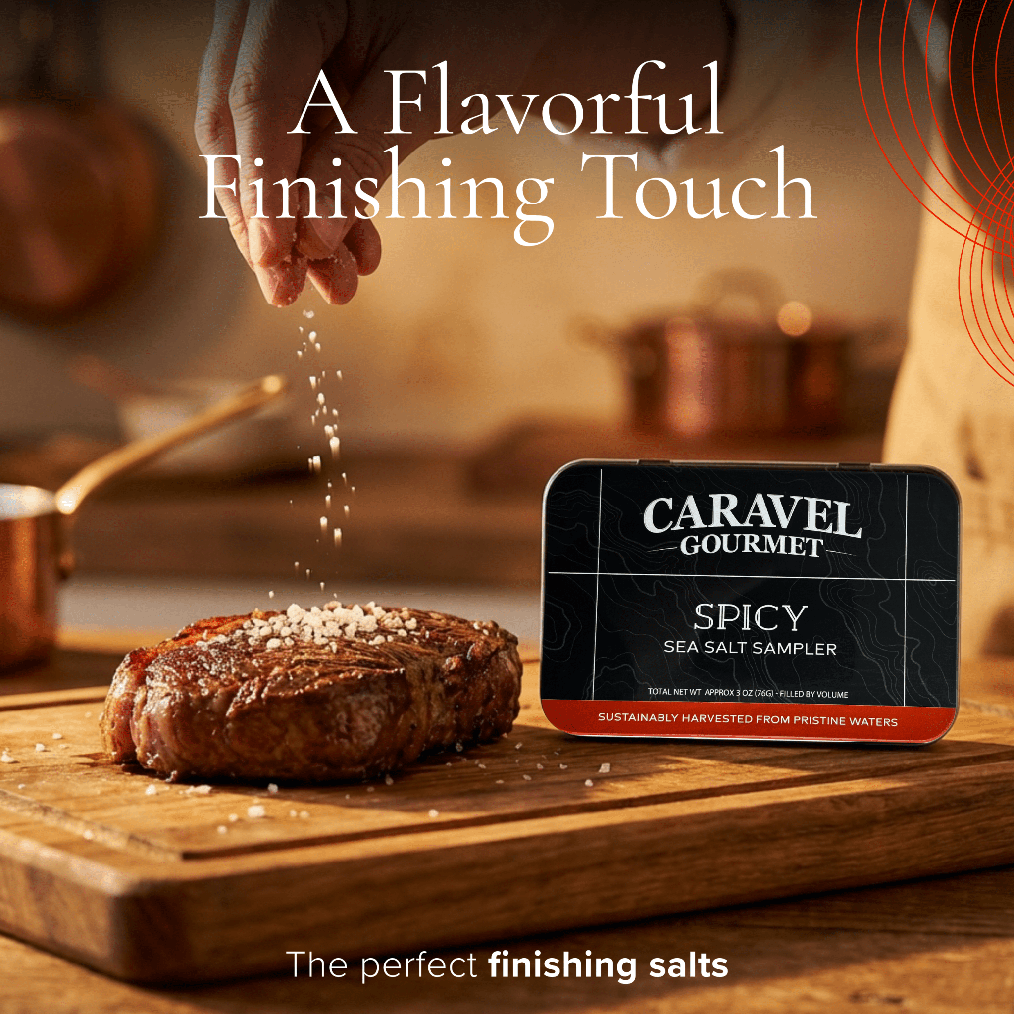 Gourmet Spicy Sea Salt Sampler - Overture Gifts