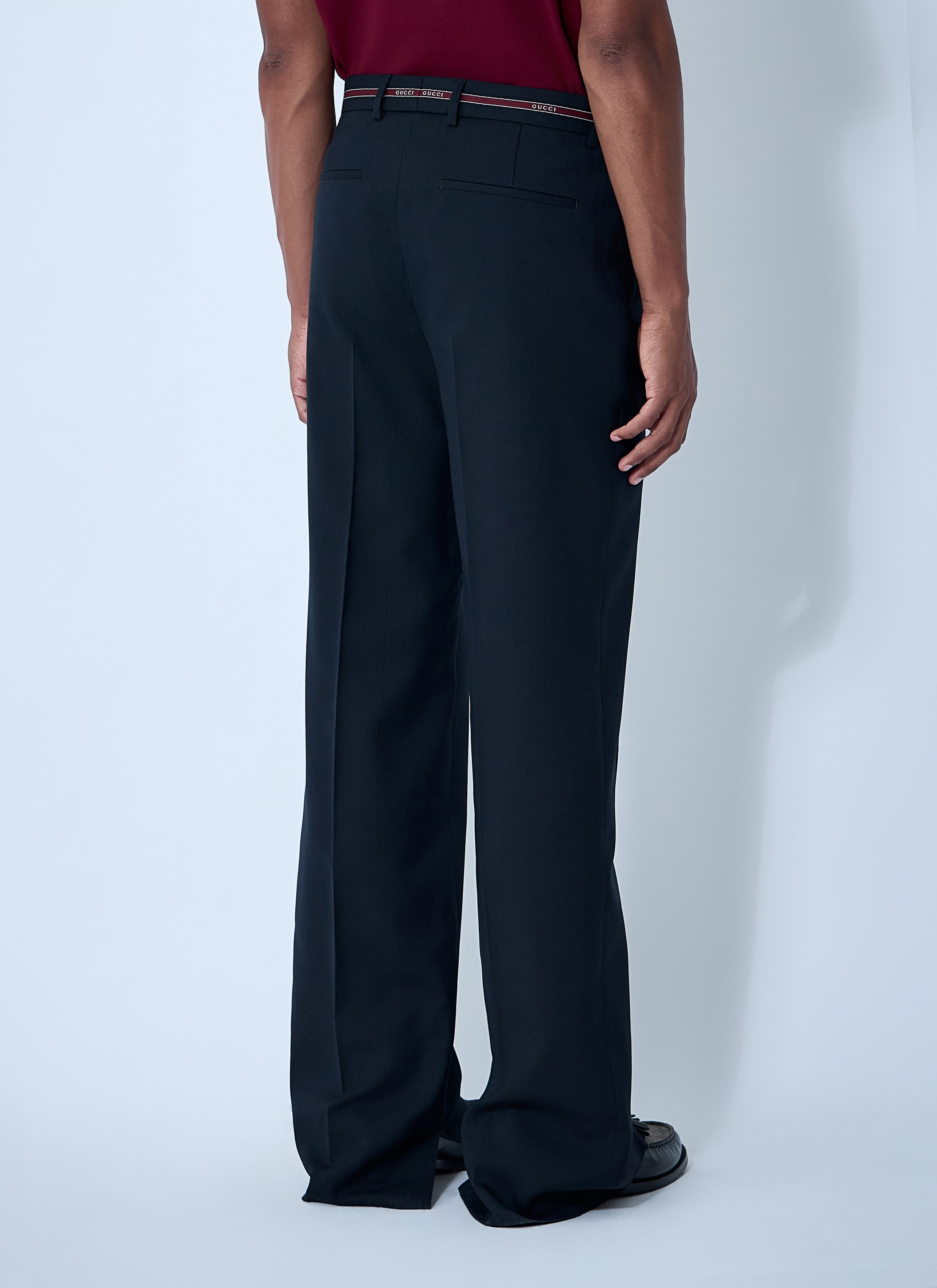 Gucci Men Tailored Wool Pants