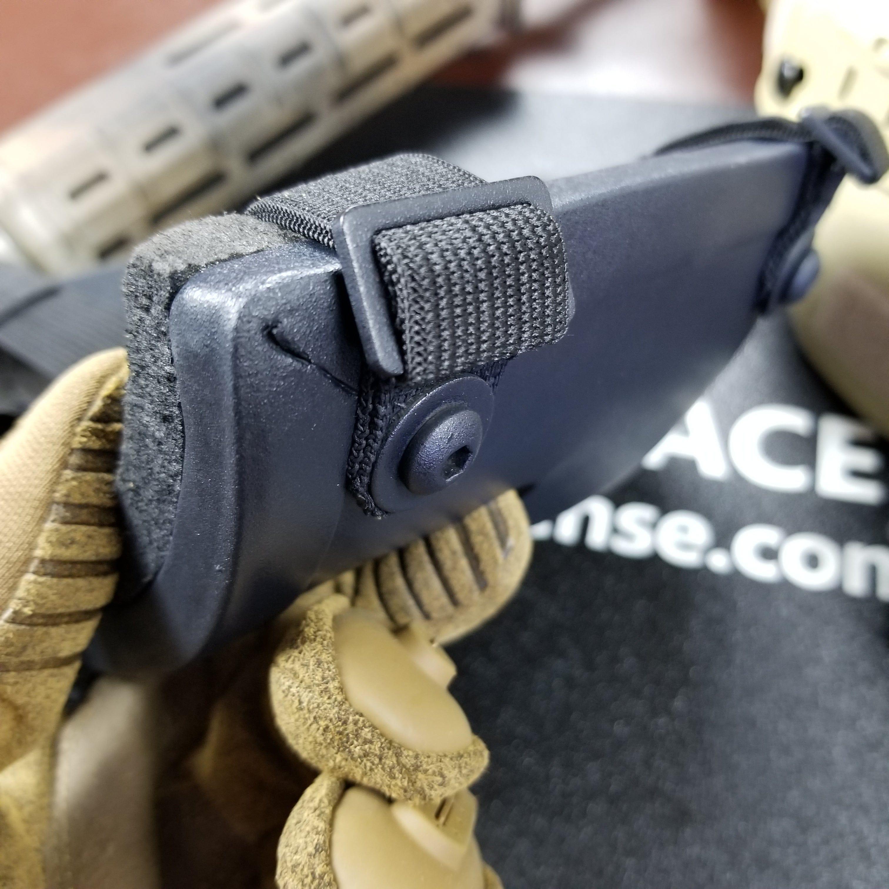 Half Face Bulletproof Mask for Helmets - NIJ Level IIIA+