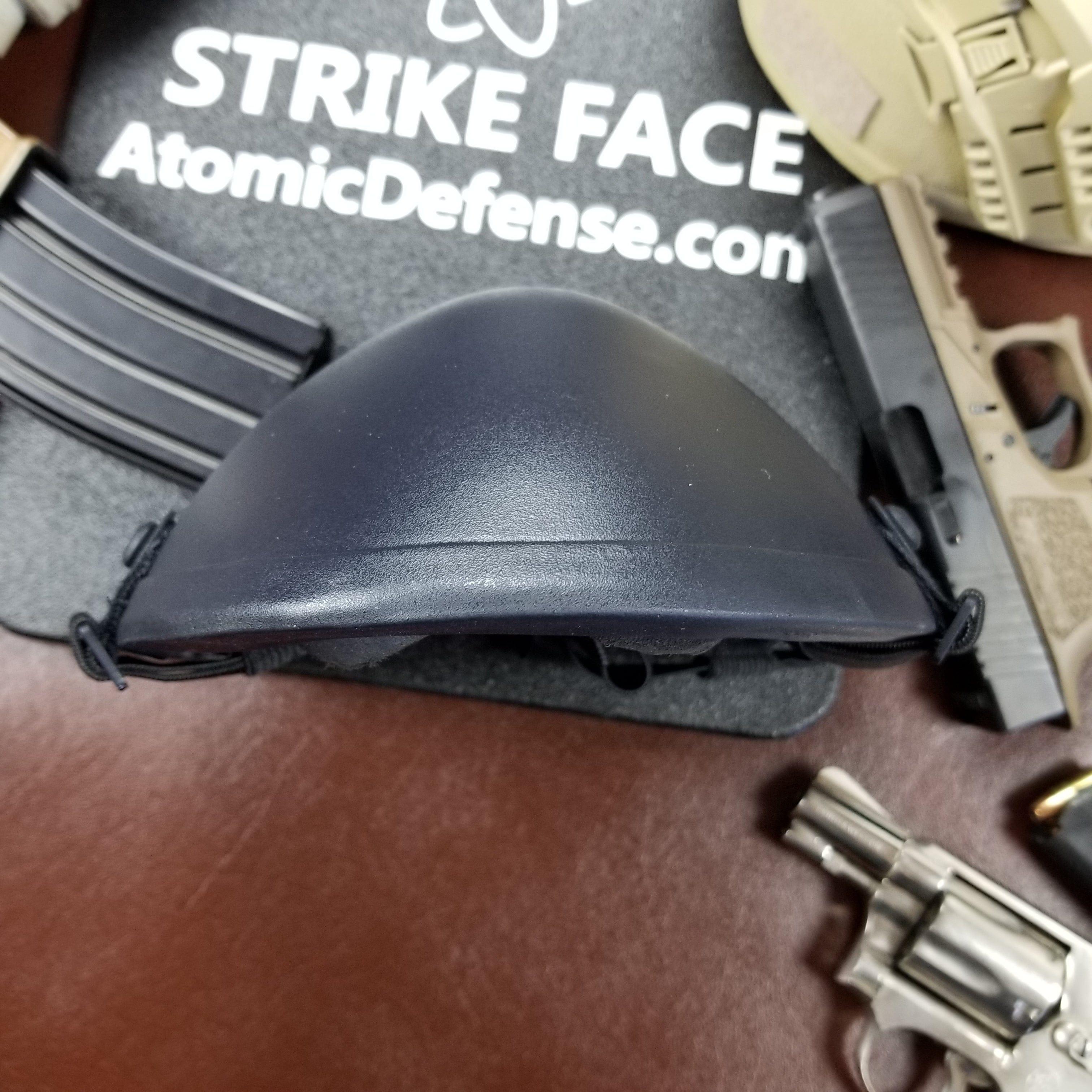 Half Face Bulletproof Mask for Helmets - NIJ Level IIIA+