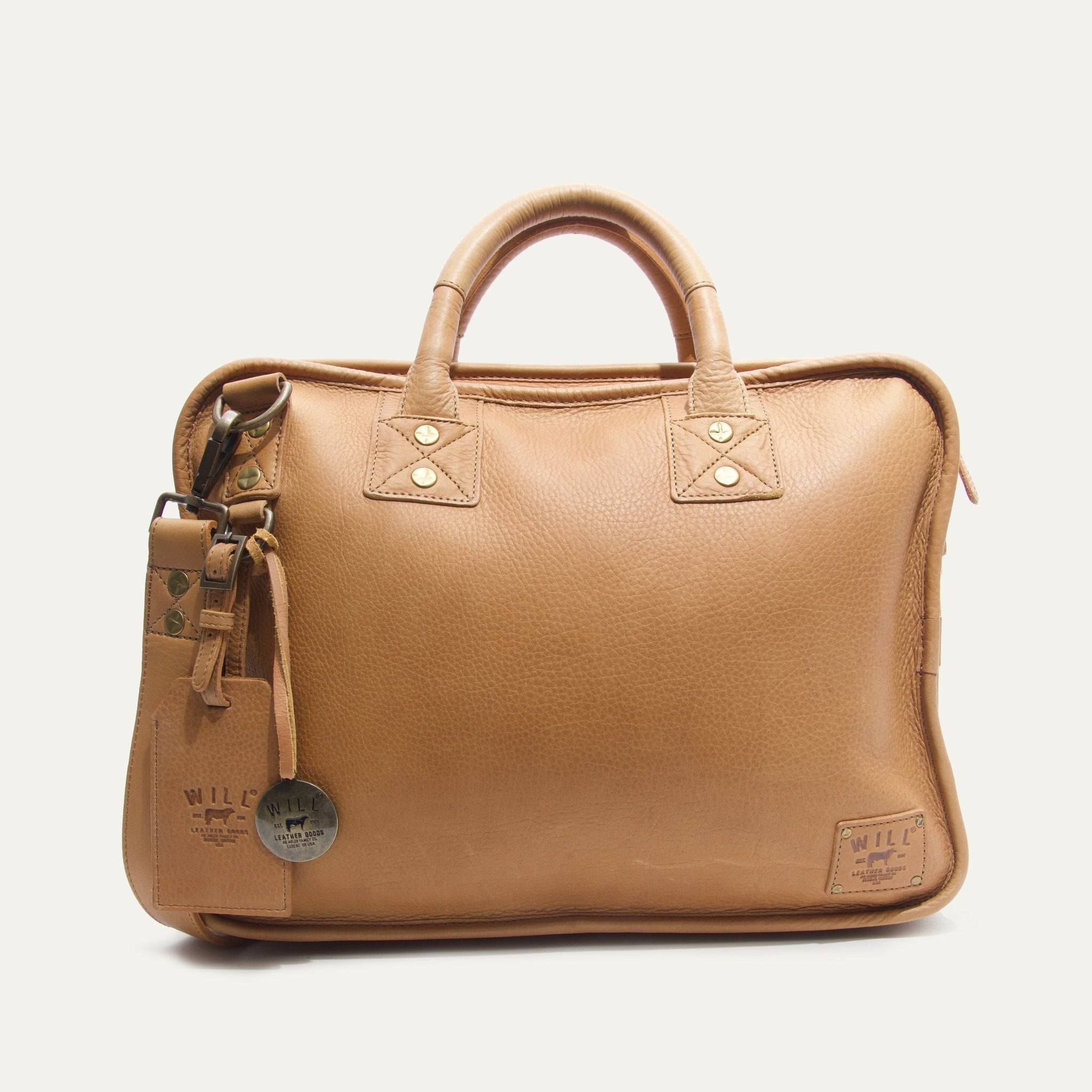 Hank Double Zip Briefcase - Overture Gifts
