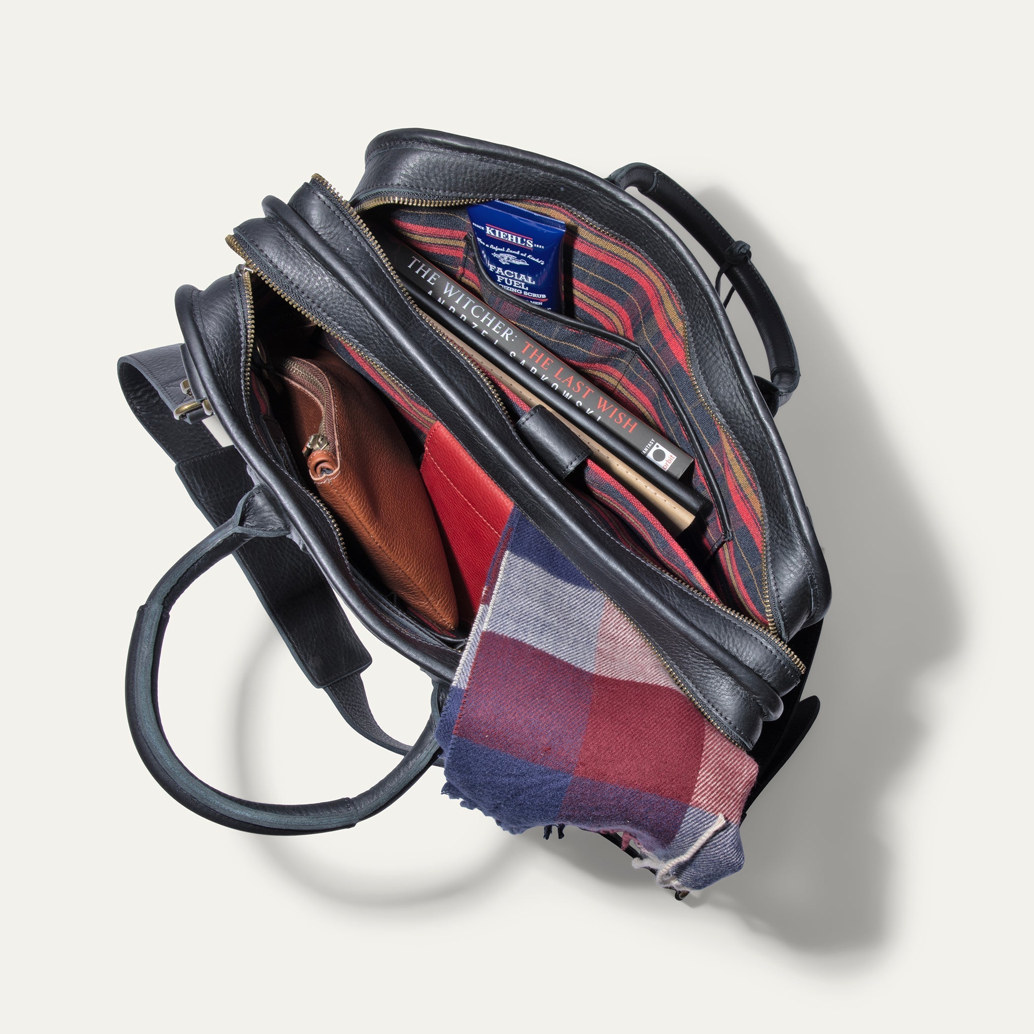 Hank Double Zip Briefcase - Overture Gifts