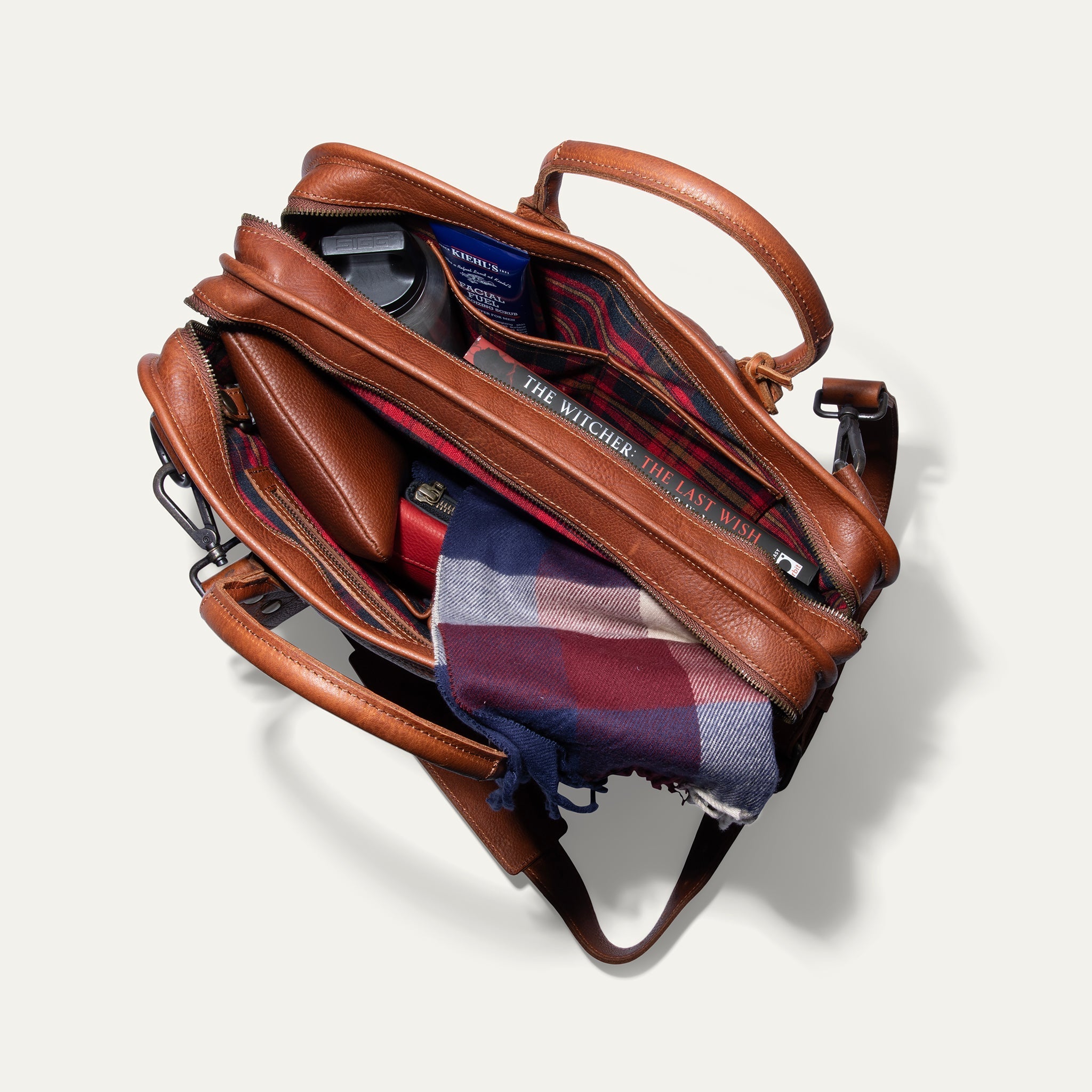 Hank Double Zip Briefcase - Overture Gifts