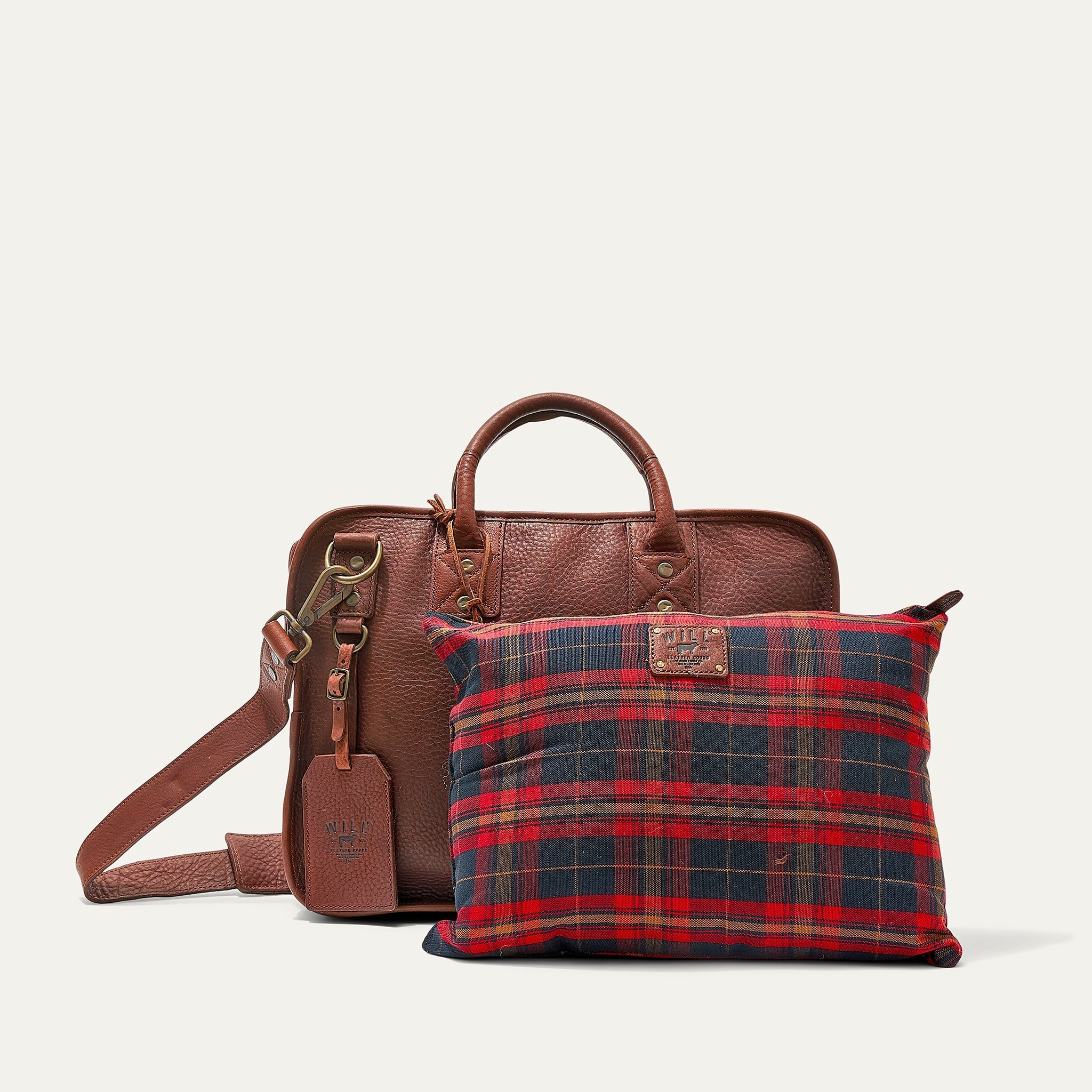 Hank Double Zip Briefcase - Overture Gifts