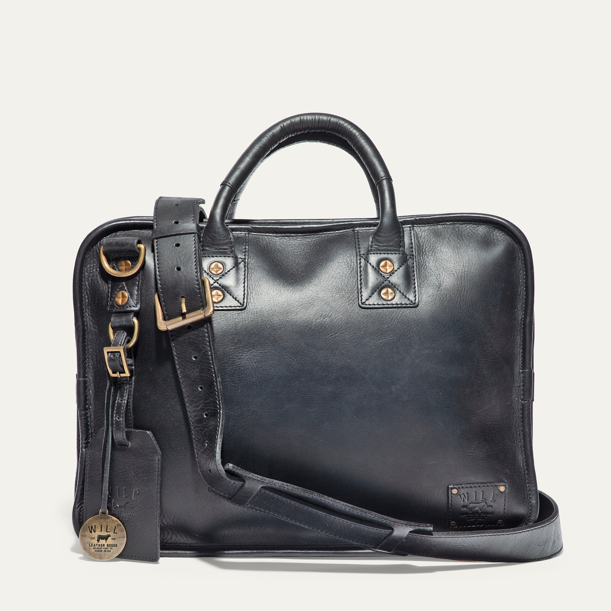 Hank Double Zip Briefcase - Overture Gifts