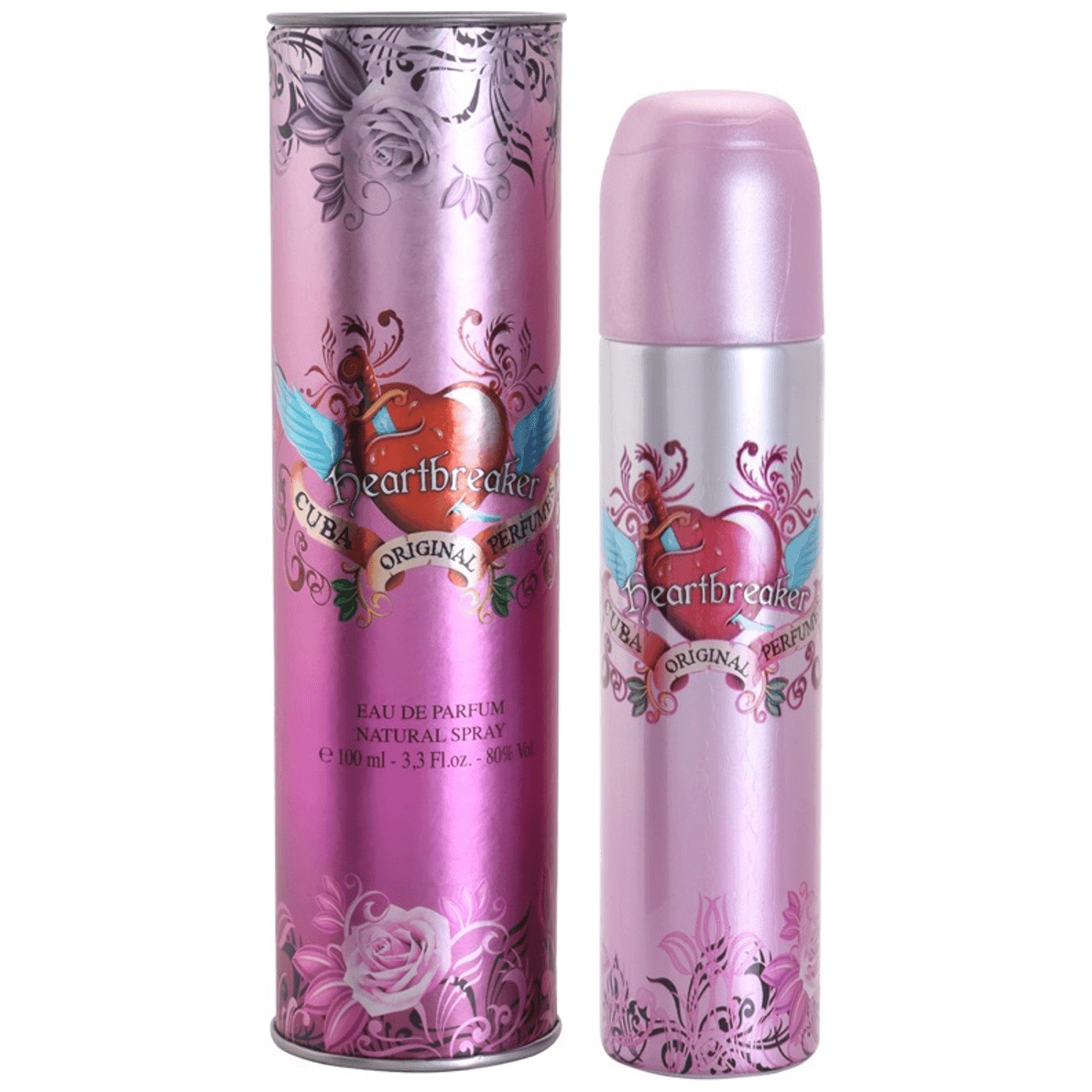 Heartbreaker by Cuba perfume for women EDP 3.3 / 3.4 oz New in Box
