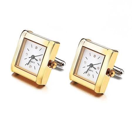 High-grade Cuff Links With Machine Movements - Overture Gifts