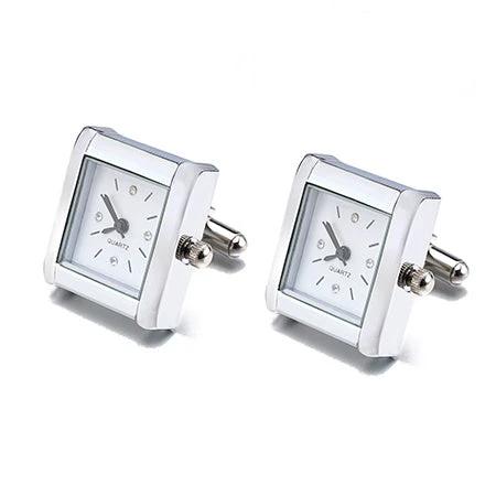 High-grade Cuff Links With Machine Movements - Overture Gifts