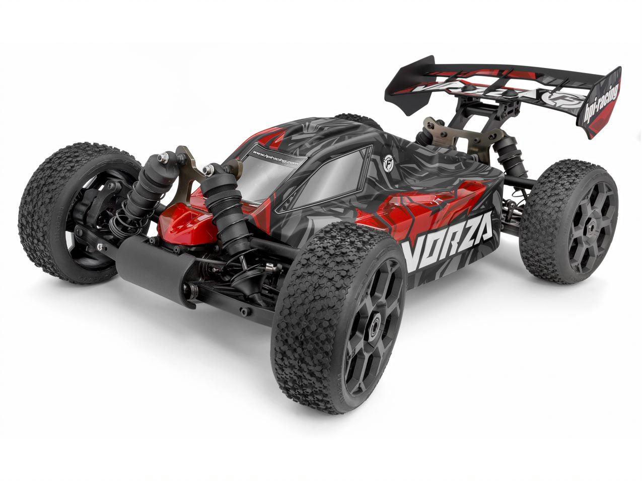 Vorza Flux Buggy, 1/8 4WD RTR Brushless Motor w/2.4GHz Radio - Red