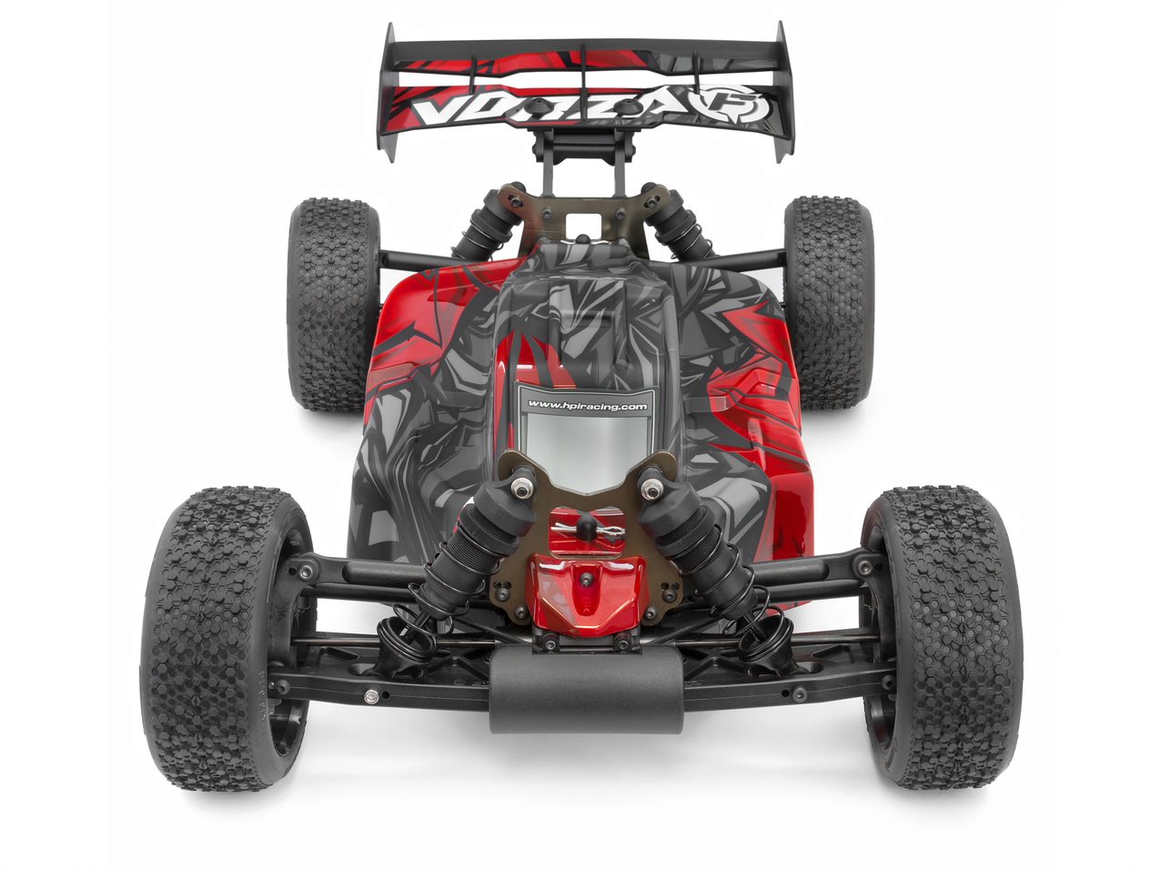 Vorza Flux Buggy, 1/8 4WD RTR Brushless Motor w/2.4GHz Radio - Red