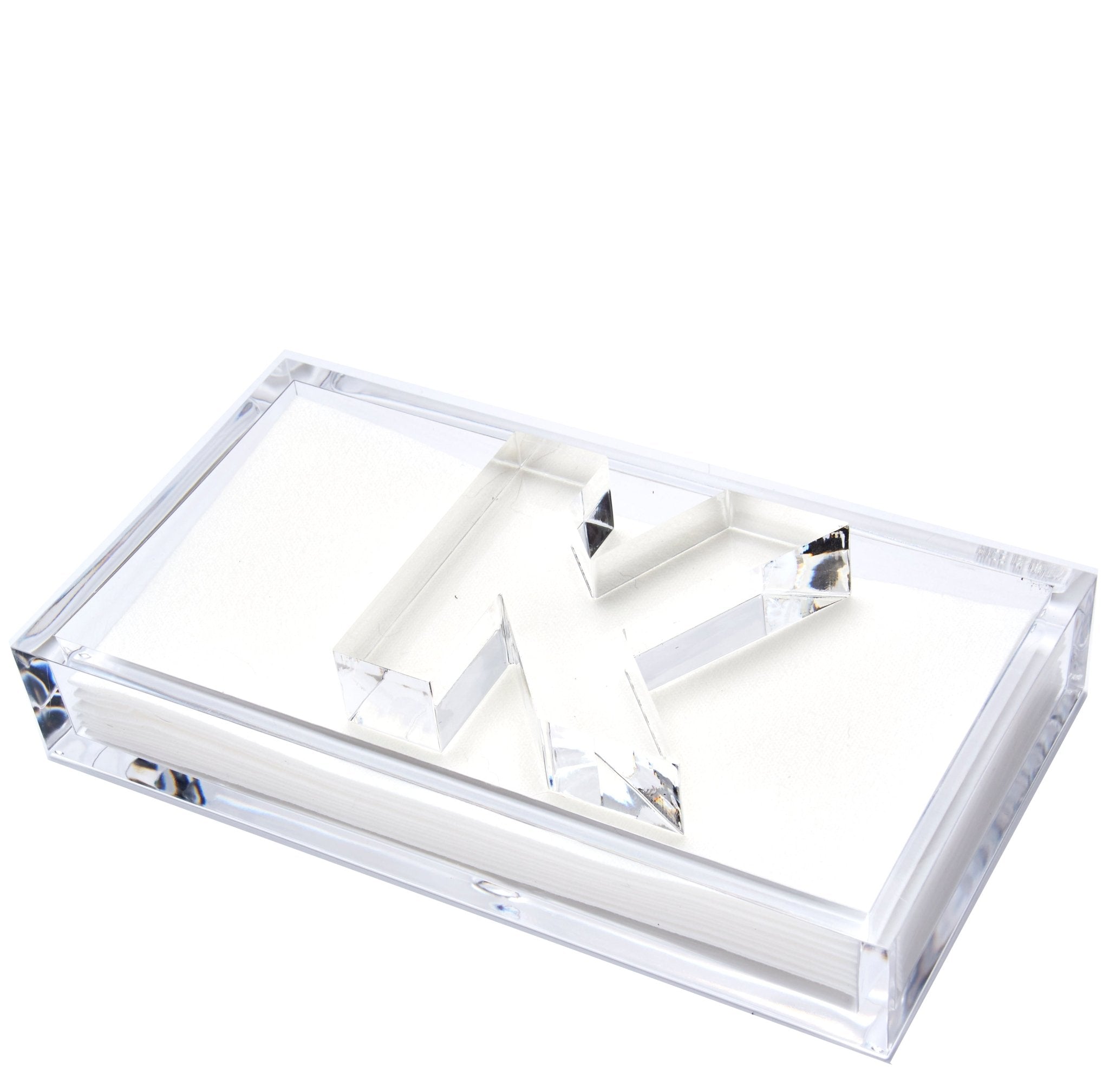 Initial Guest Towel Holder