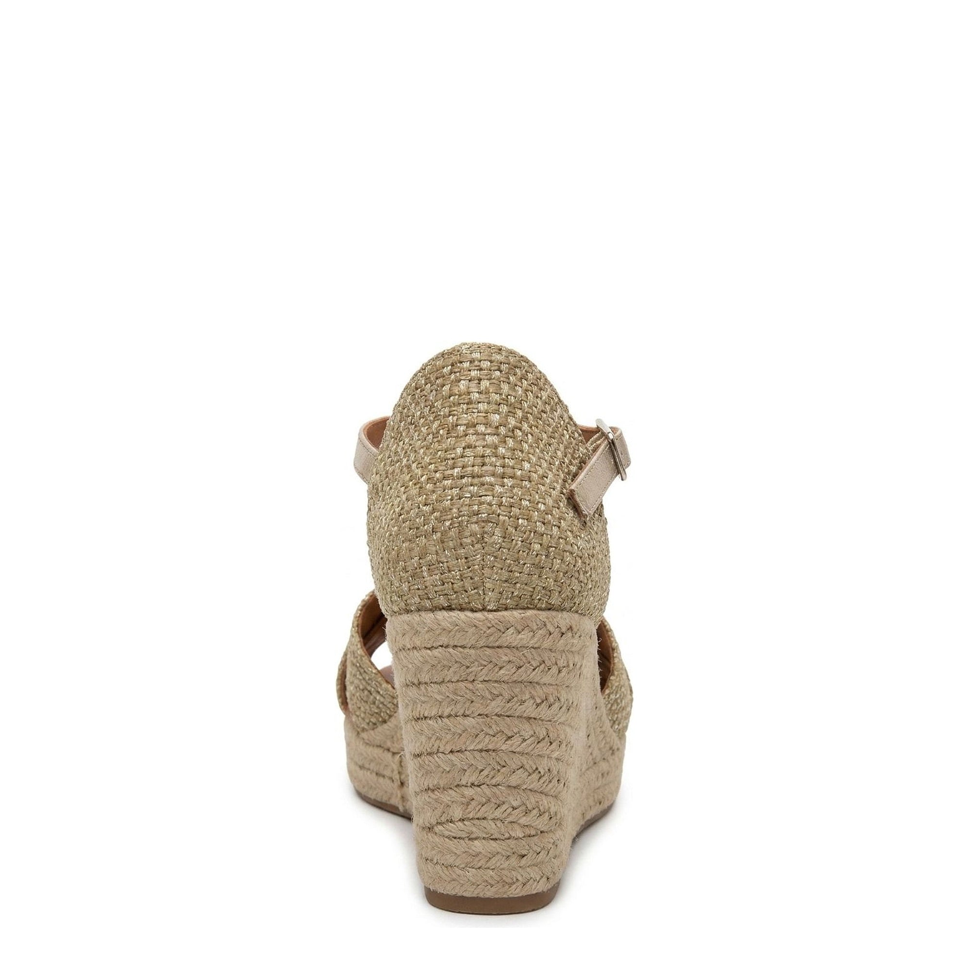 Jimena Mid Double Band Gold-Linen