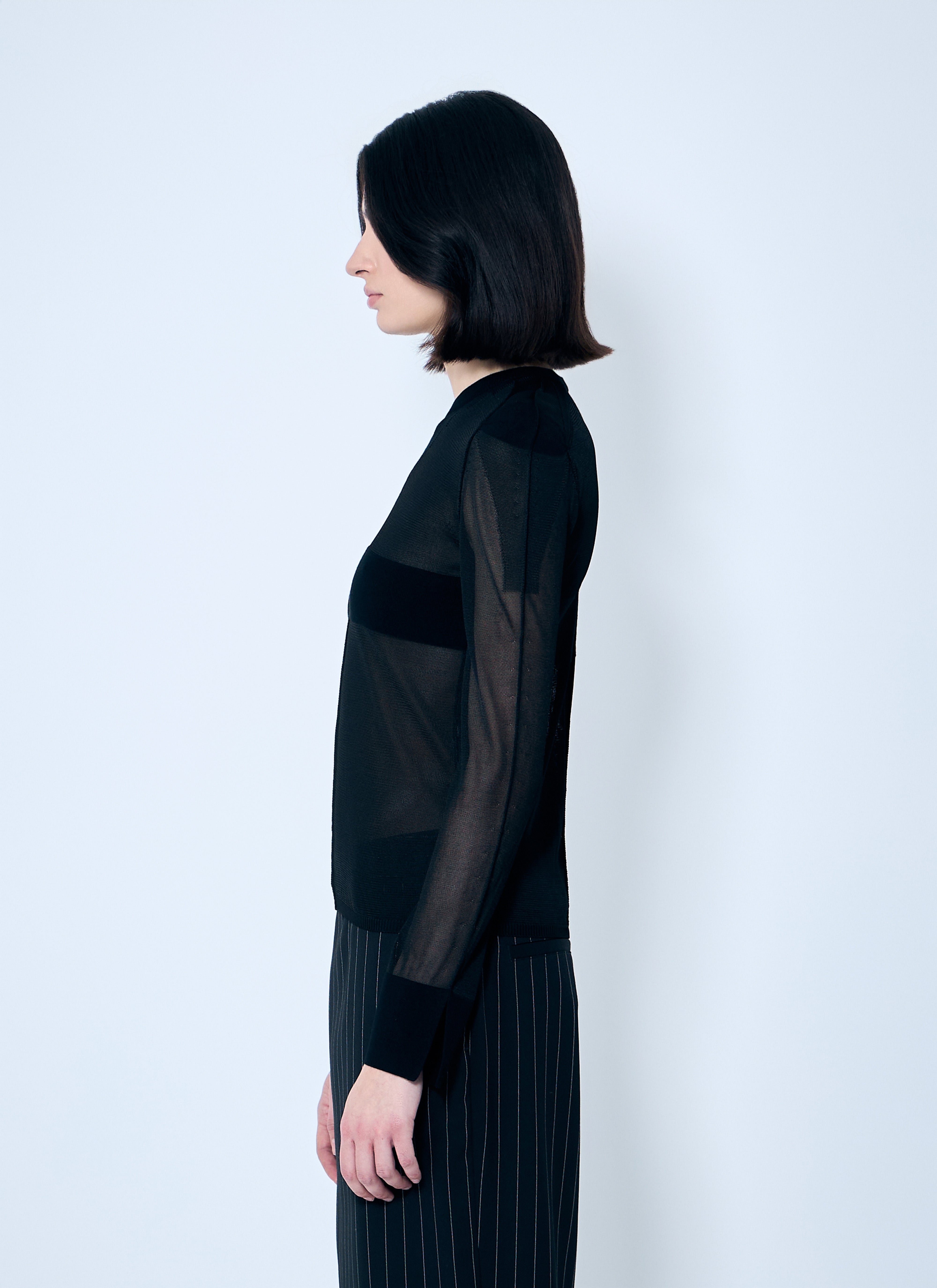 Jean Paul Gaultier Women Open-Knit Sweater