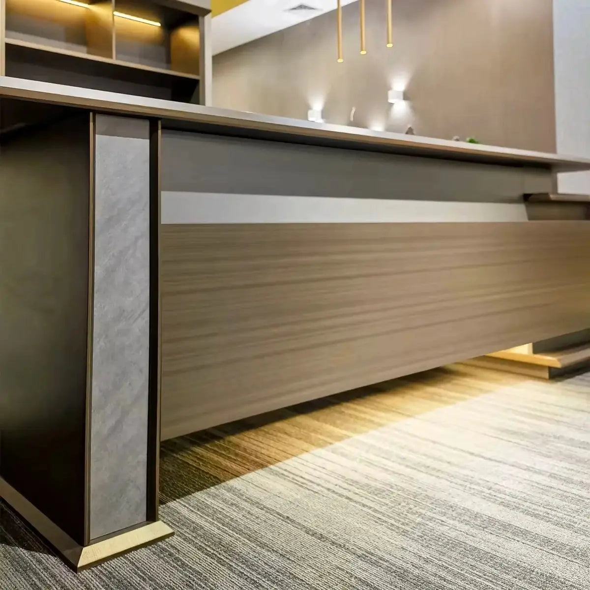 Milner · Modern L-Shaped Executive Desk