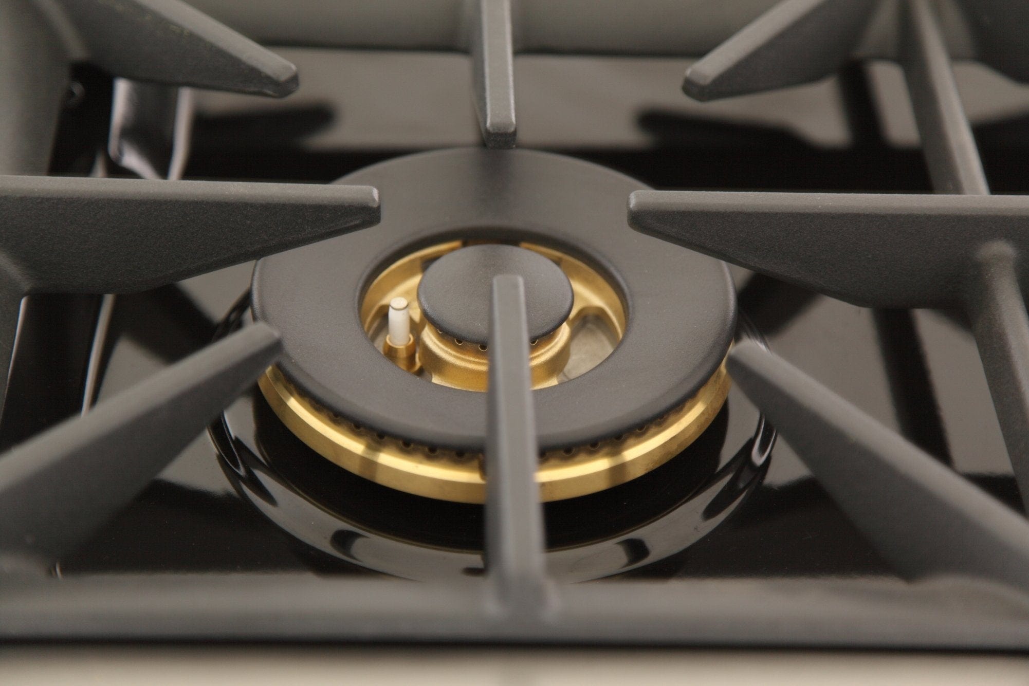 Kucht 36" Gas Range, Stainless Steel with Black Door, KNG361-K