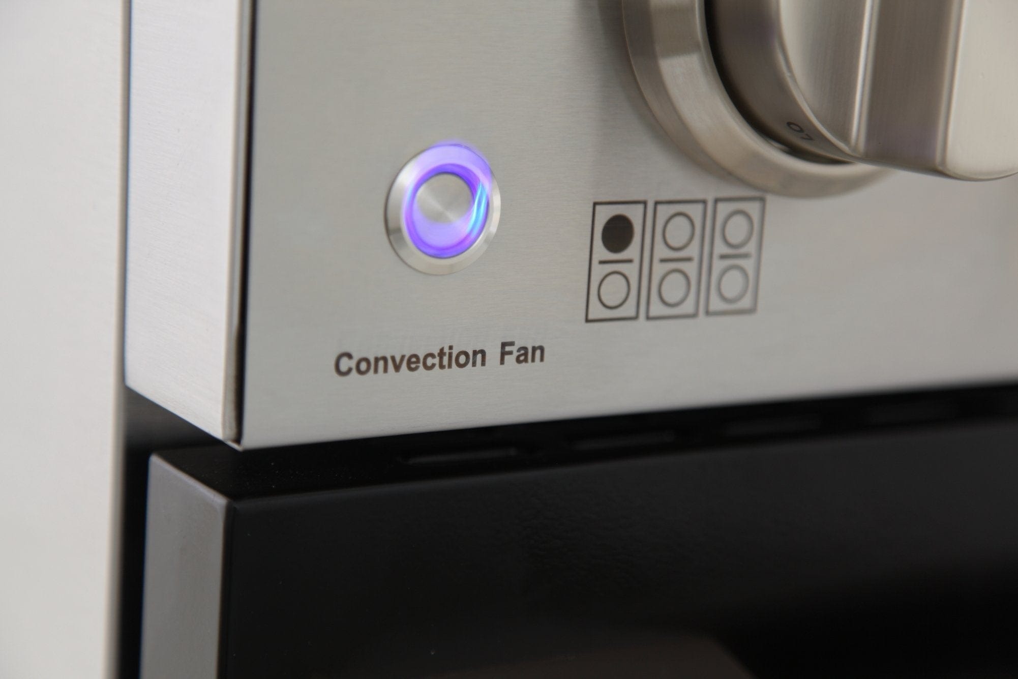 Kucht 36" Gas Range, Stainless Steel with Black Door, KNG361-K