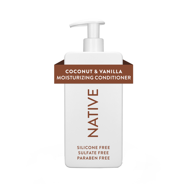 Native Moisturizing Conditioner, Coconut & Vanilla, Sulfate Free, for Women and Men