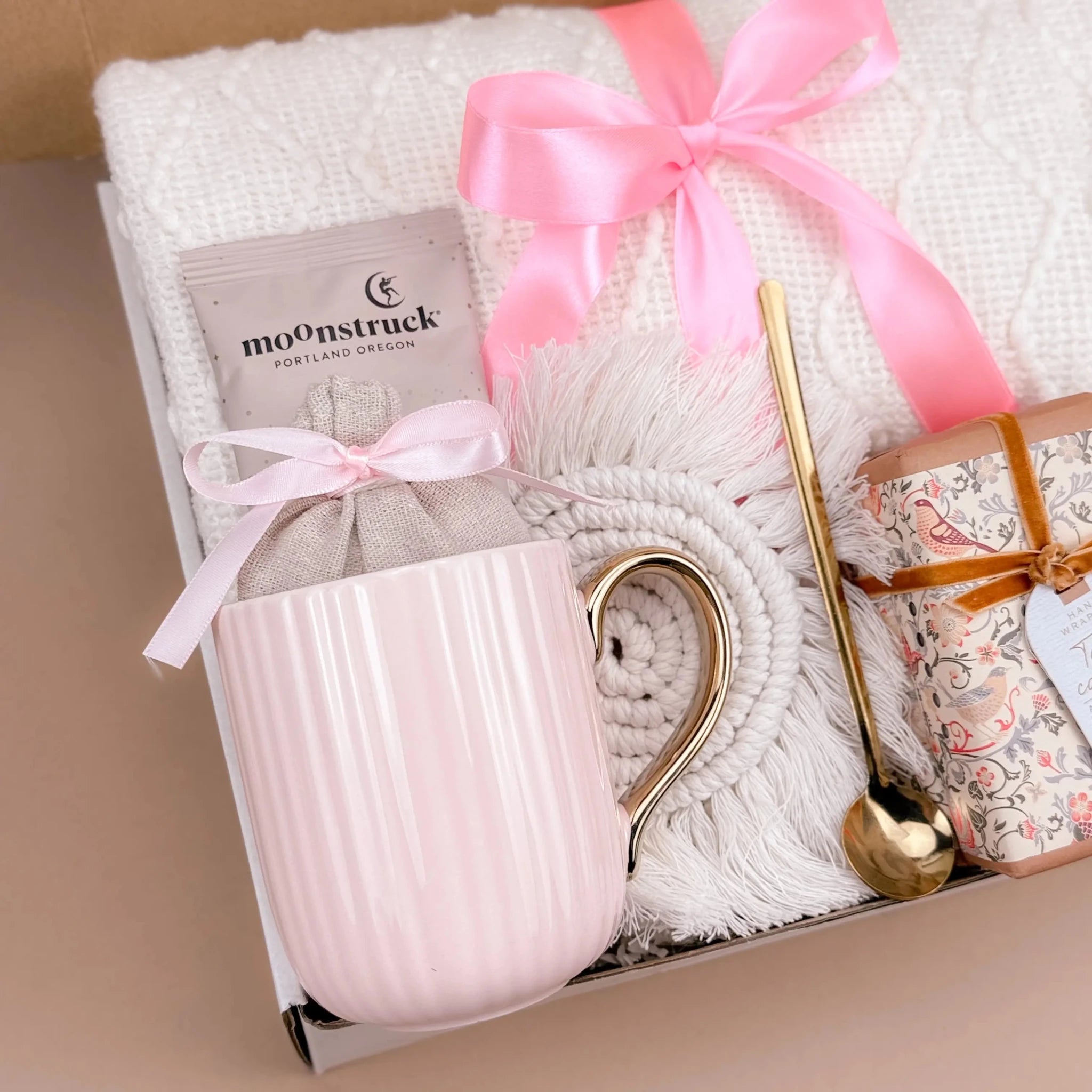Luxurious Care Package | Premium Self Care Gift Set With Cozy Treats - Overture Gifts