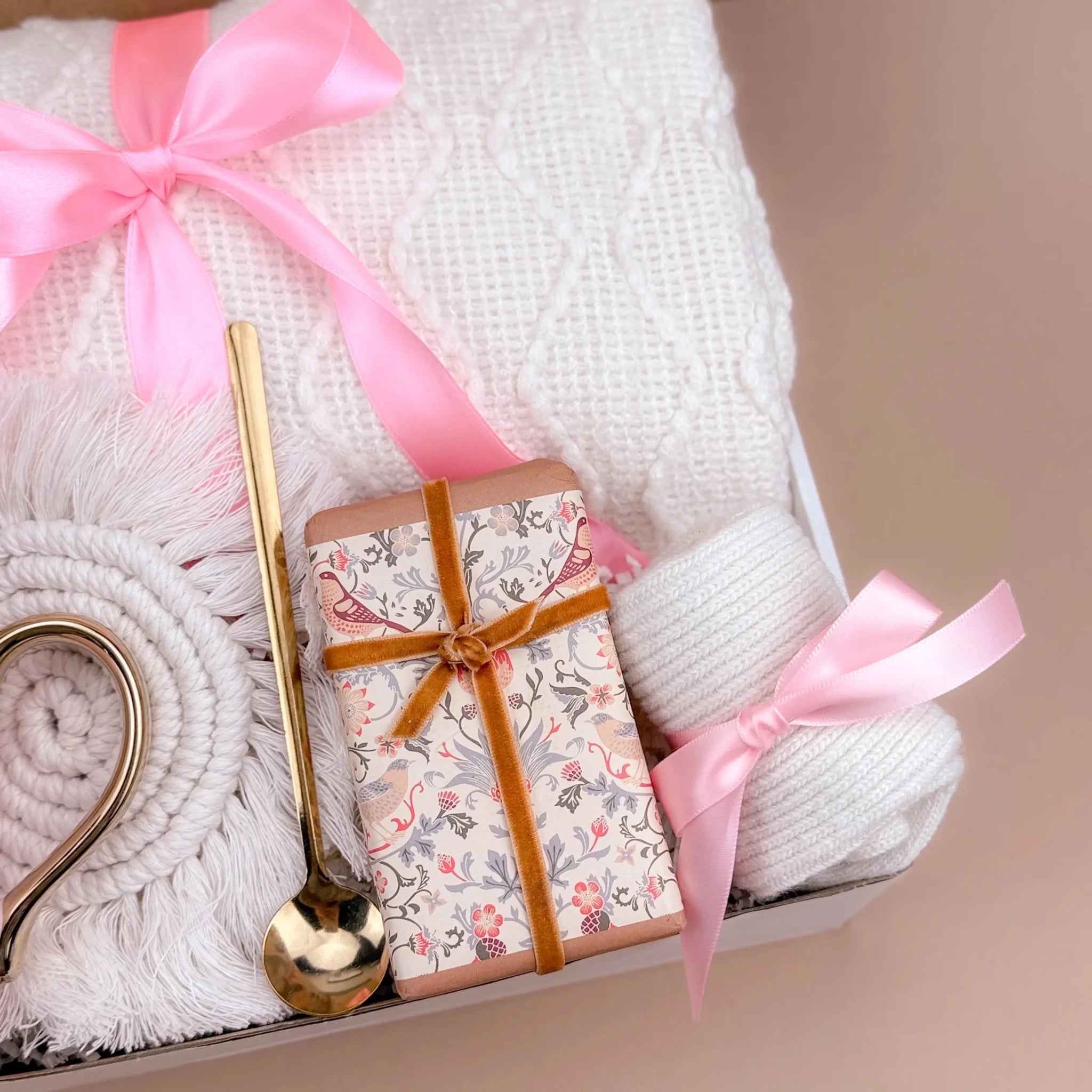 Luxurious Care Package | Premium Self Care Gift Set With Cozy Treats - Overture Gifts