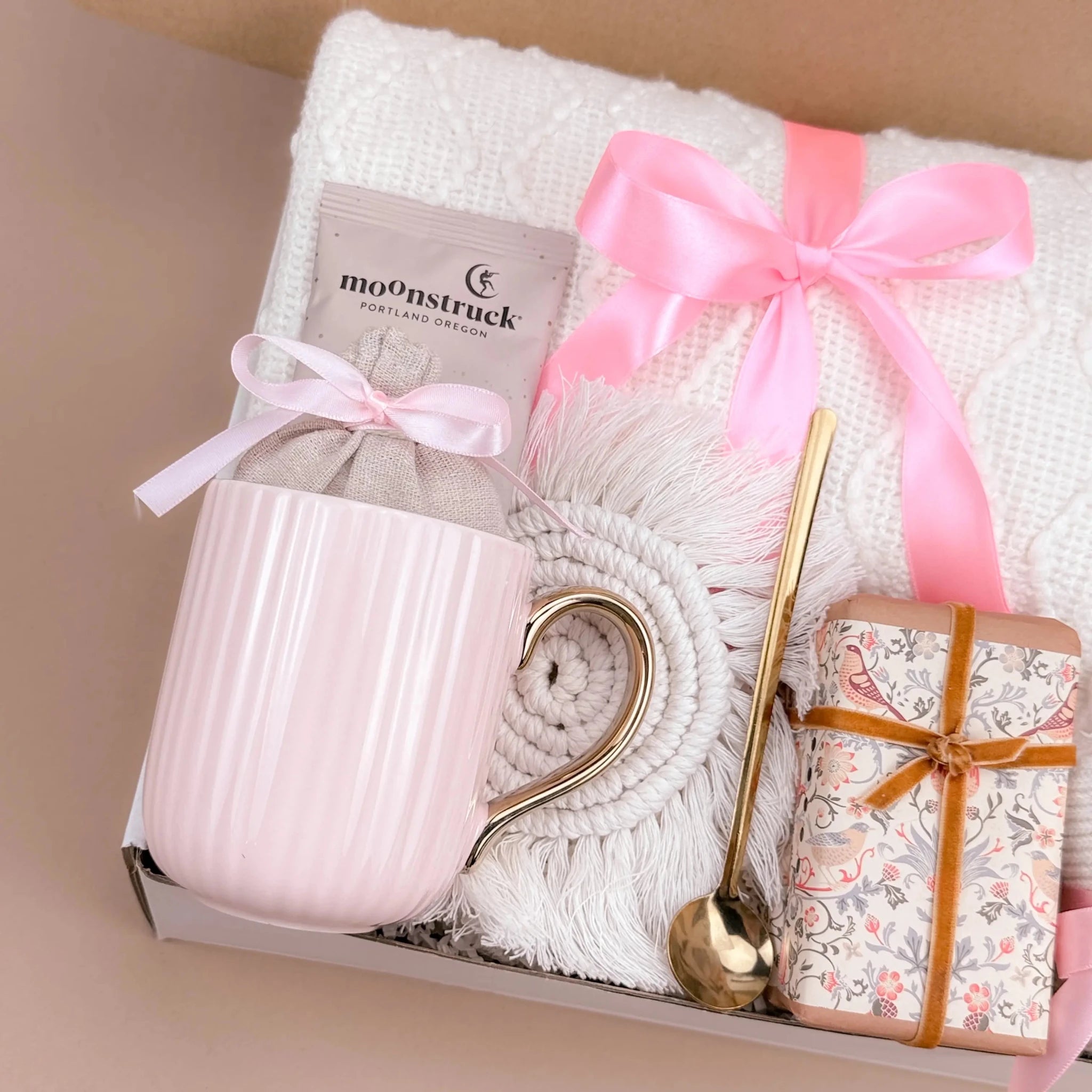 Luxurious Care Package | Premium Self Care Gift Set With Cozy Treats - Overture Gifts
