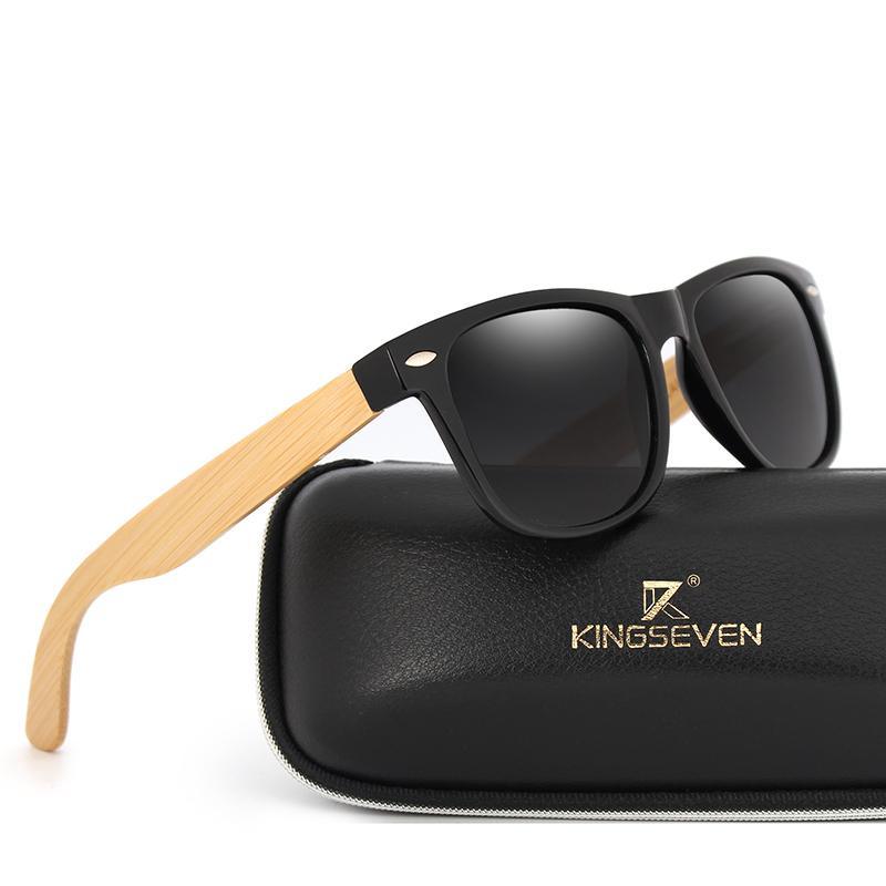 Luxury Brand New Fashion Bamboo Handmade Classic Men Sunglasses Retro Vintage Women Wood Sunglasses UV400 Eyewear Gafas De Sol - Overture Gifts