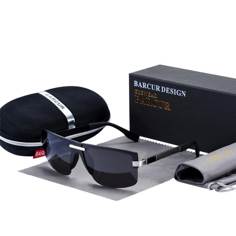 Luxury Elegent Polarized Sunglasses Rimless Sunglasses Luxury Brand Designer For Men and Boys With UV400 Protection - Overture Gifts