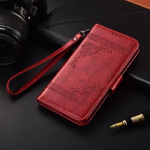 Luxury Flip wallet Leather Case For iphone 11 13 12 Pro 12Mini Card Holder Phone Cover Premium Leather iPhone 11 Pro Case Kickstand Card Holder Flip Leather Wallet Phone Case - Overture Gifts