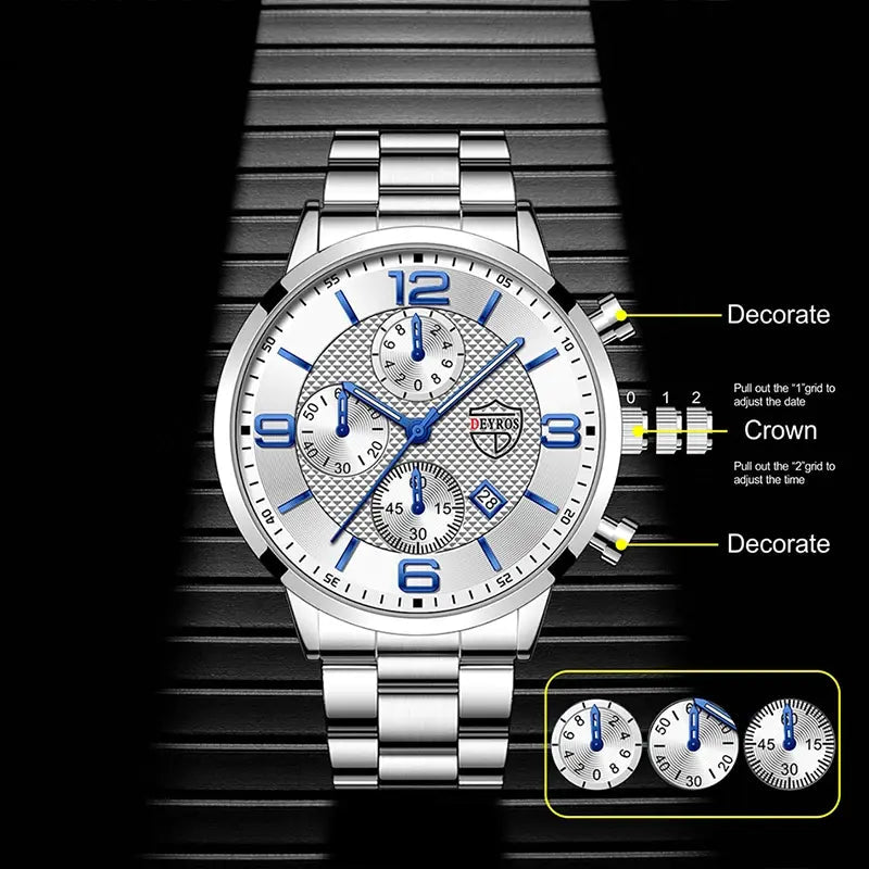 Luxury Men's Business Watch - Overture Gifts