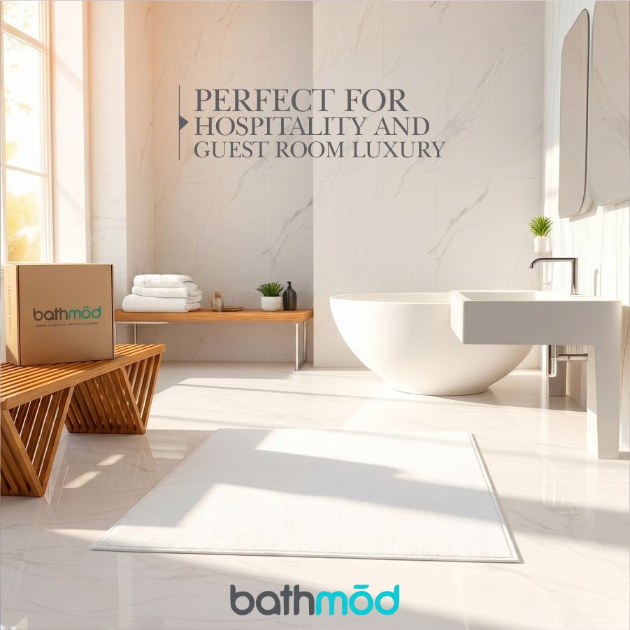 Luxury Organic Bath Mats (Four Pack) - Overture Gifts