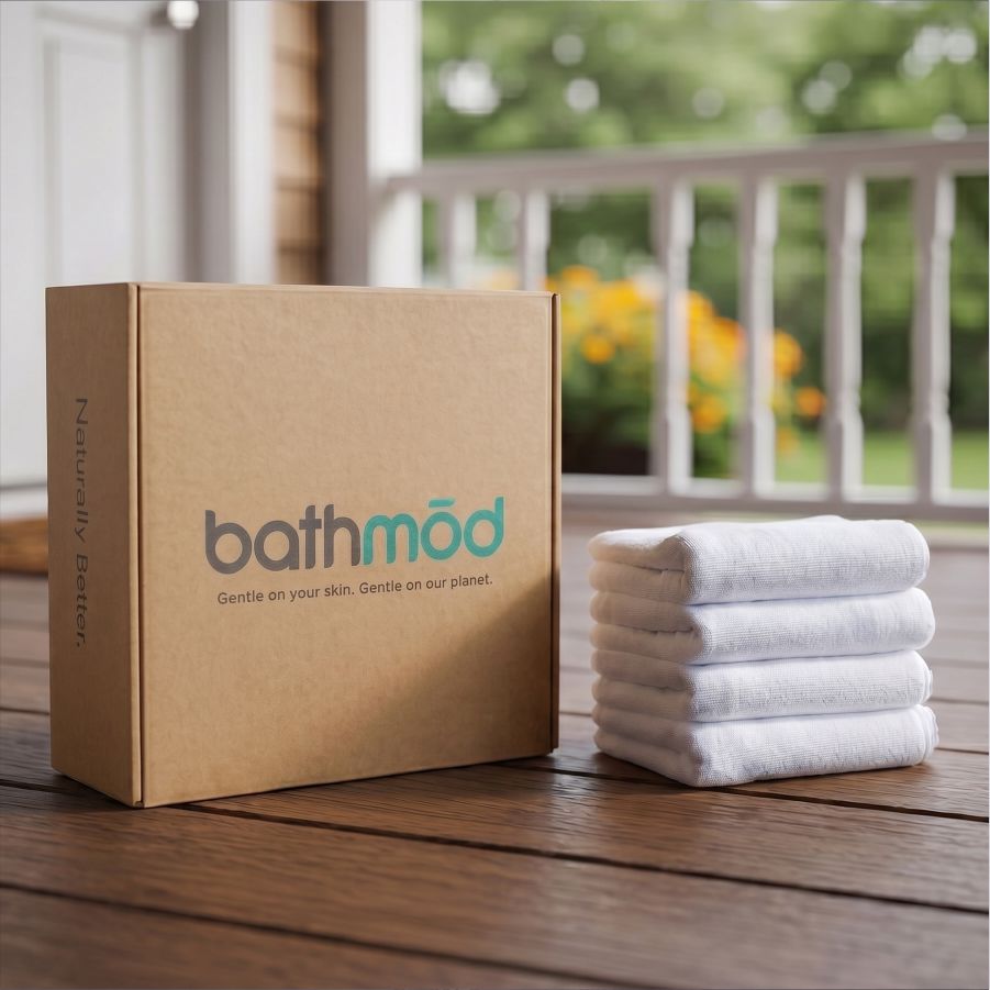 Luxury Organic Bath Mats (Four Pack) - Overture Gifts