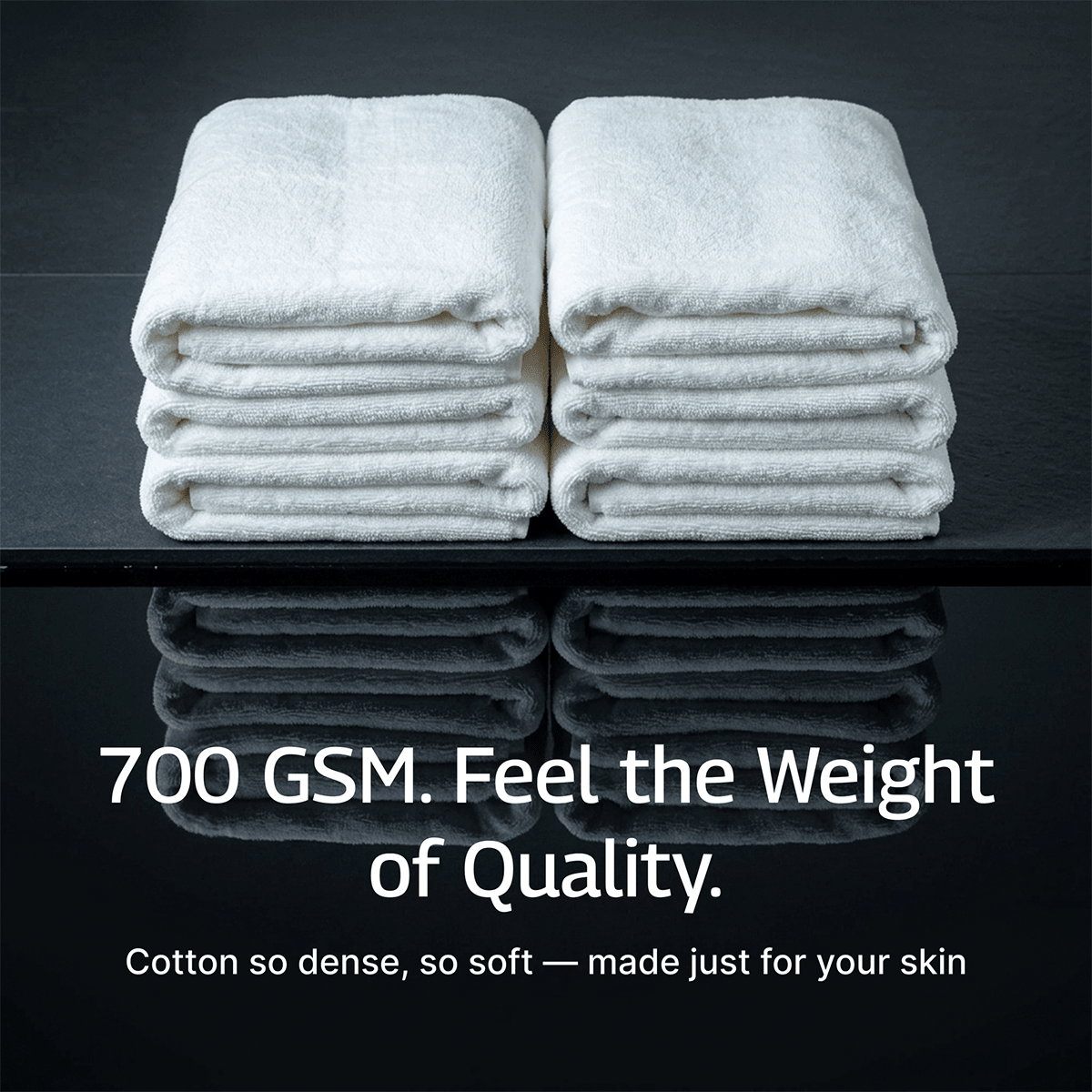 Luxury Organic Bath Towels (Four Pack) - Overture Gifts