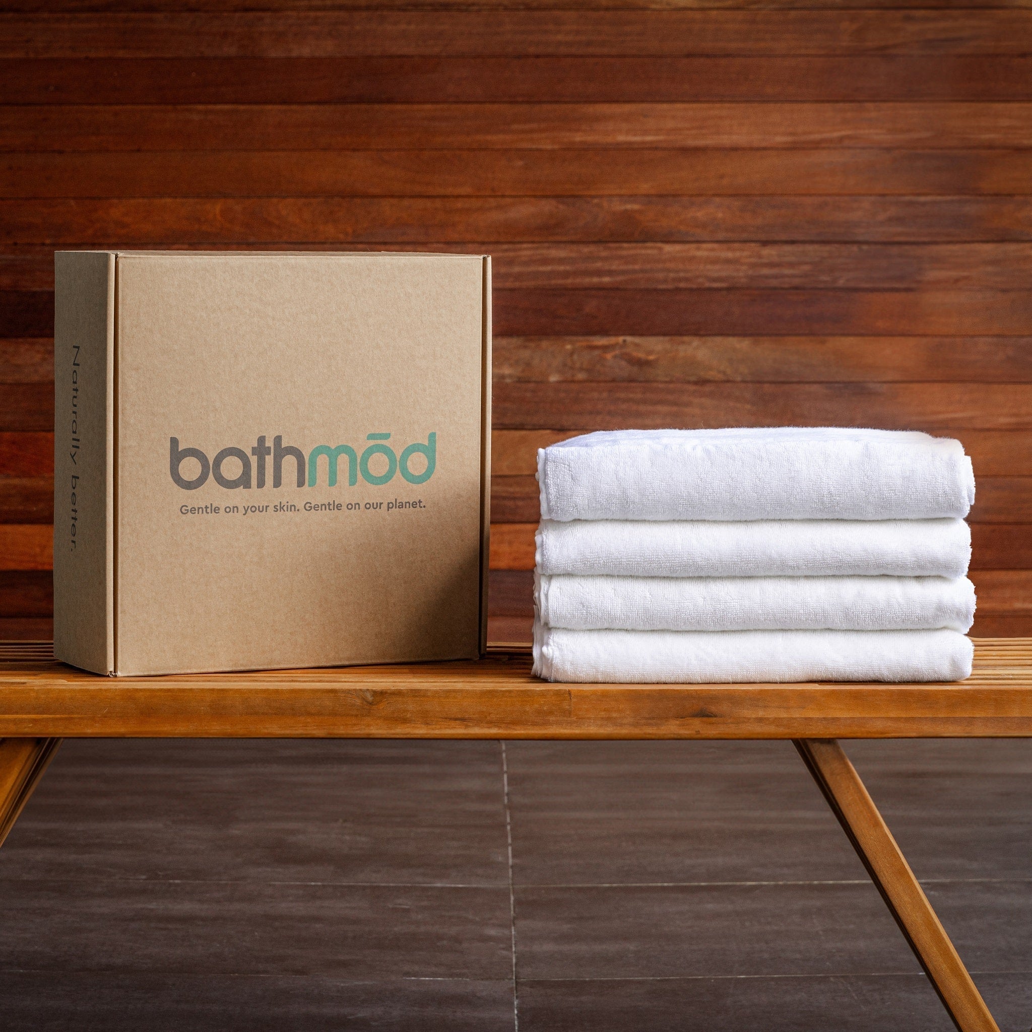 Luxury Organic Bath Towels (Four Pack) - Overture Gifts