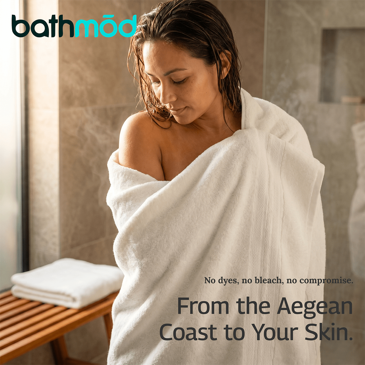 Luxury Organic Bath Towels (Four Pack) - Overture Gifts