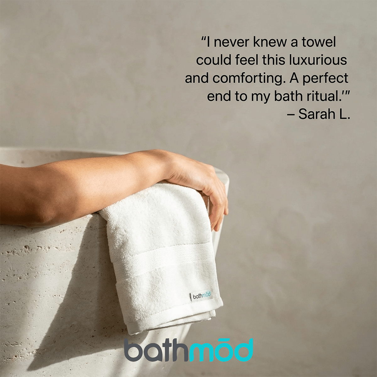 Luxury Organic Bath Towels (Four Pack) - Overture Gifts